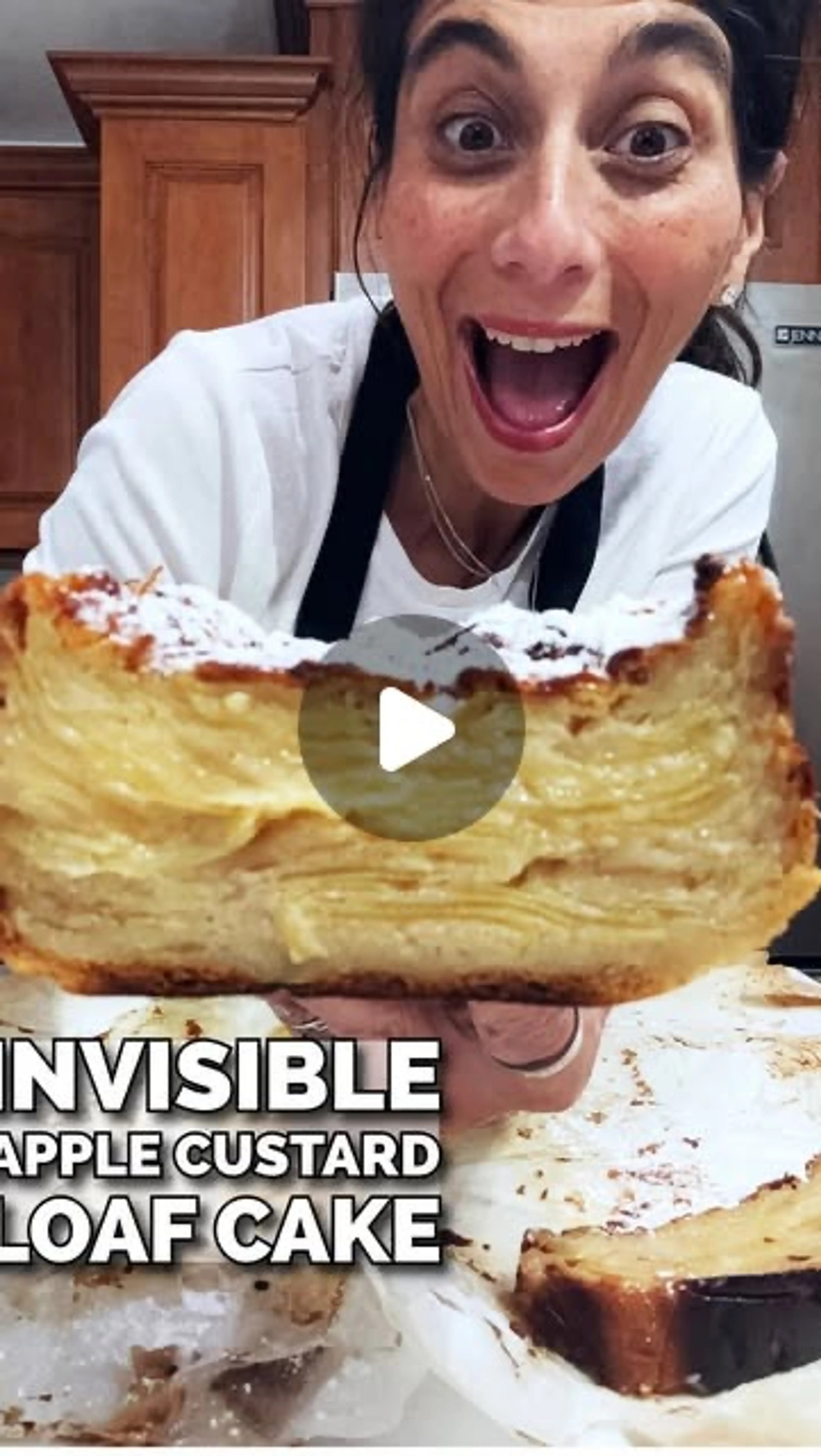 This Gâteau Invisible Aux Pommes — the Famous French “invisi