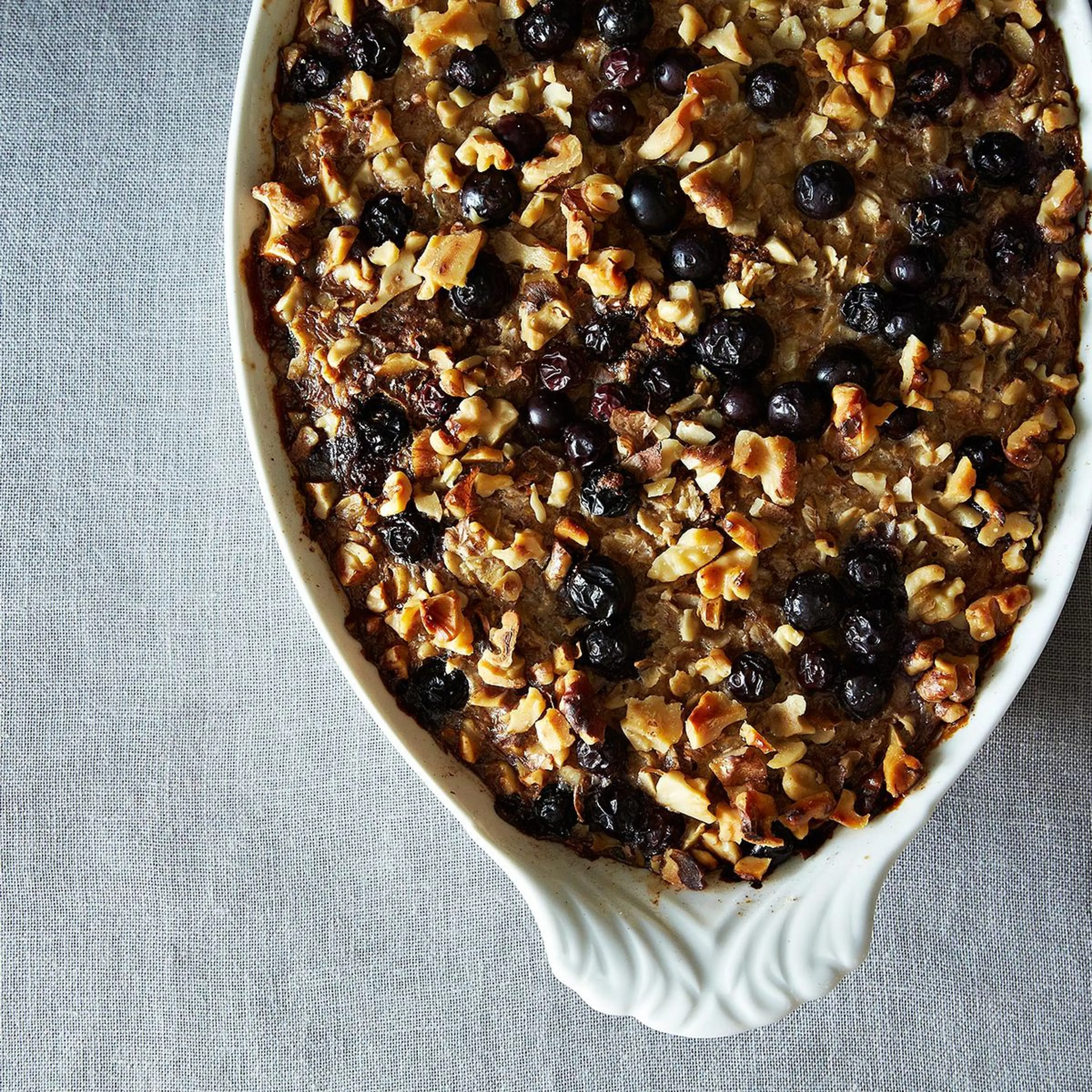 Banana Blueberry Baked Oatmeal