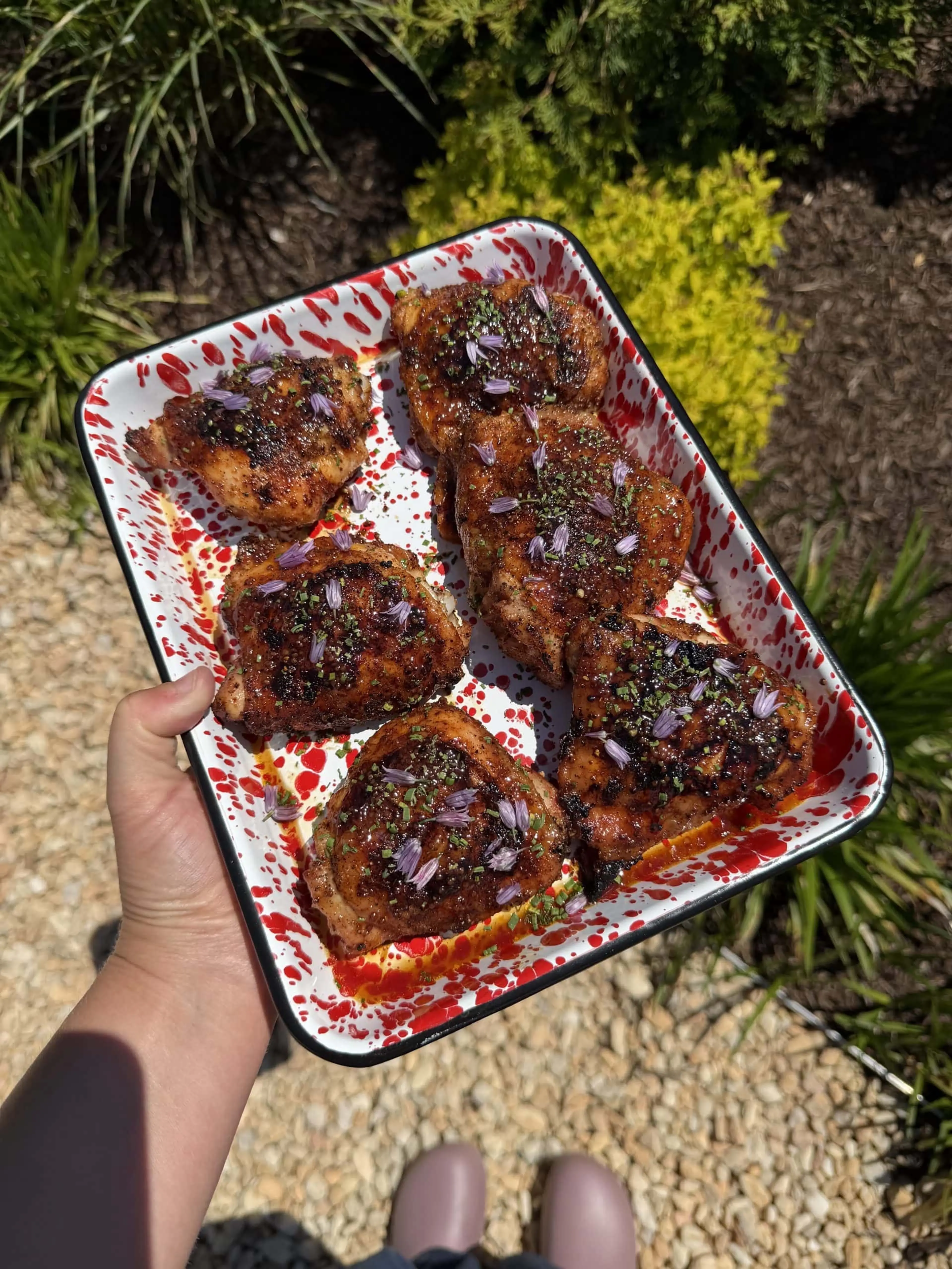Simple Grilled Vinegar Chicken