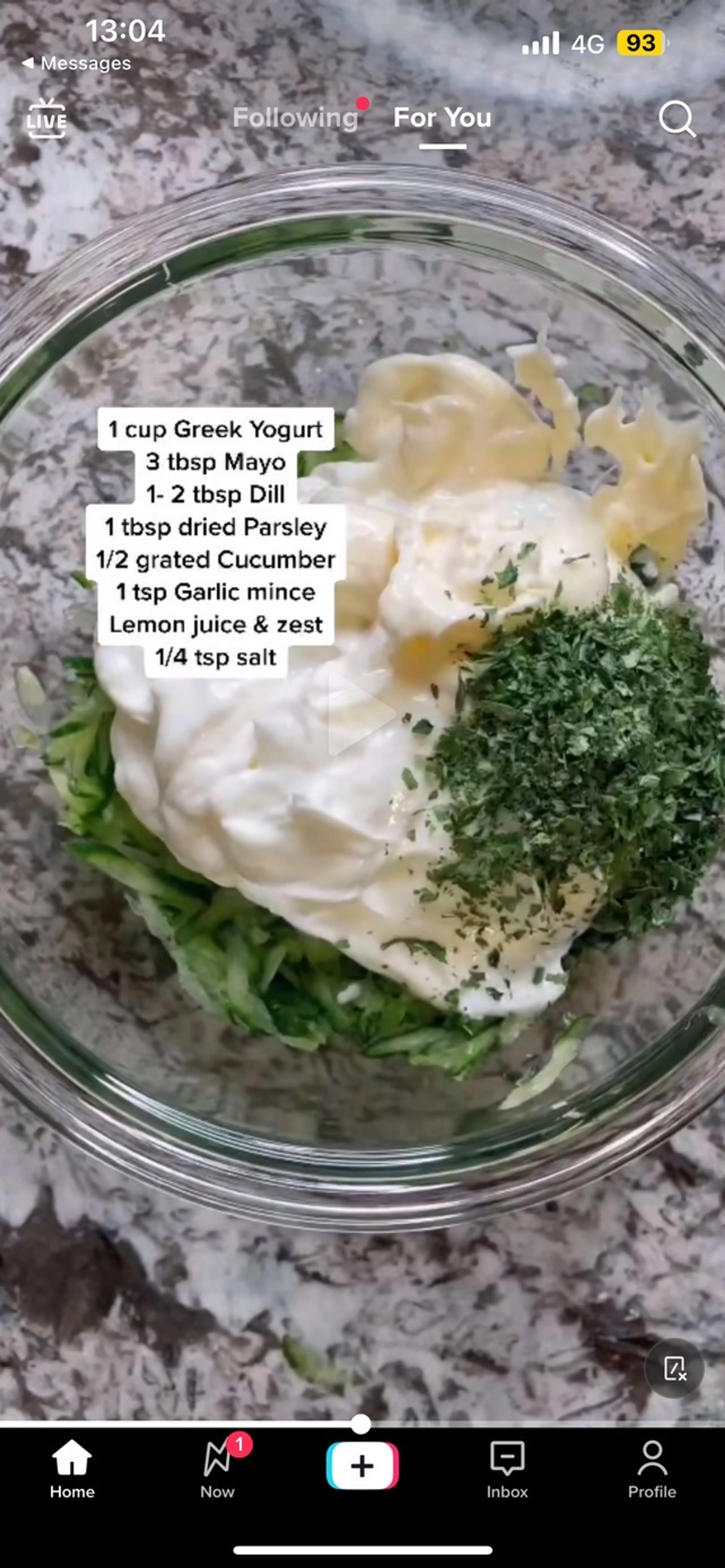 Chicken Gyros (homemade Tzatziki)