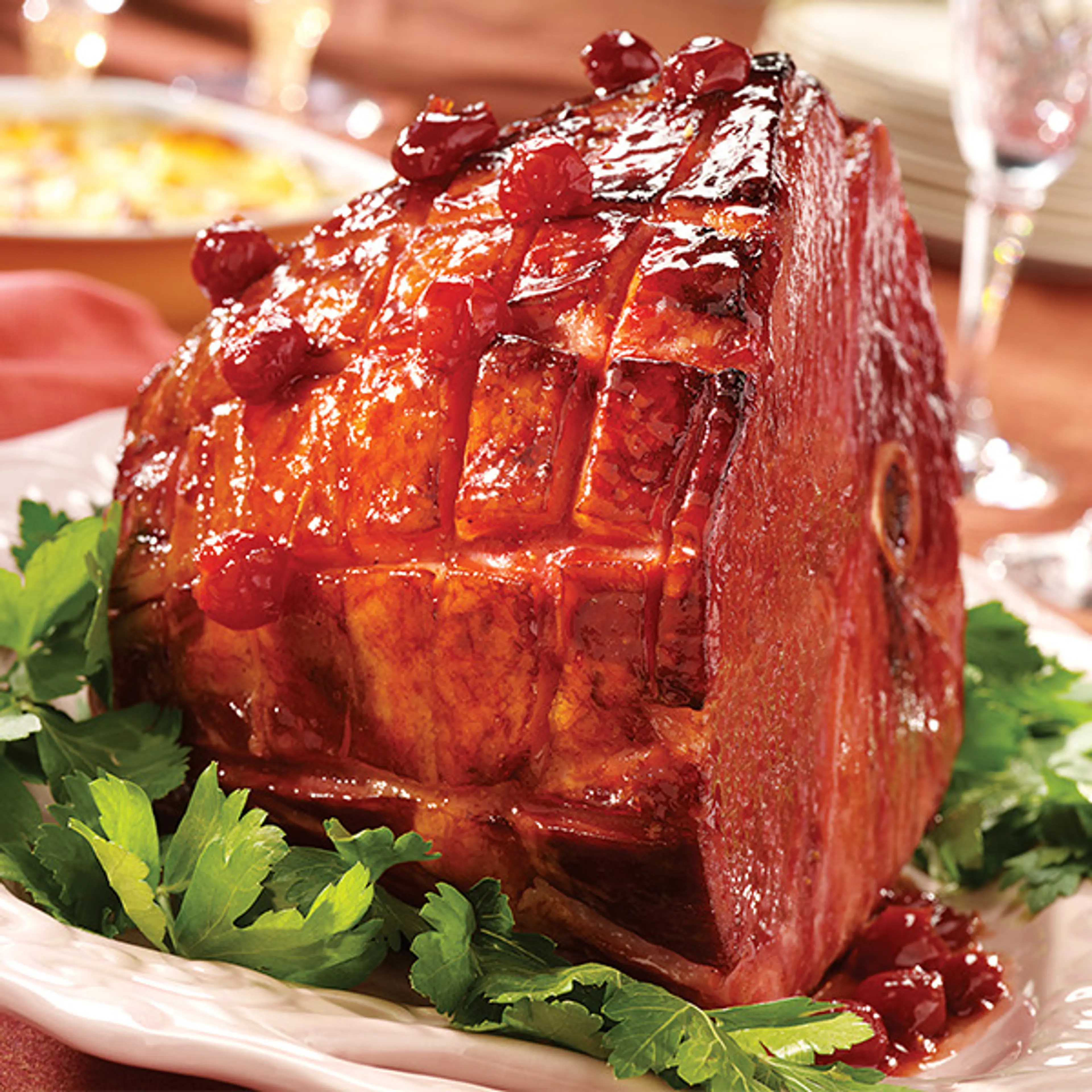 Cherry Glazed Ham