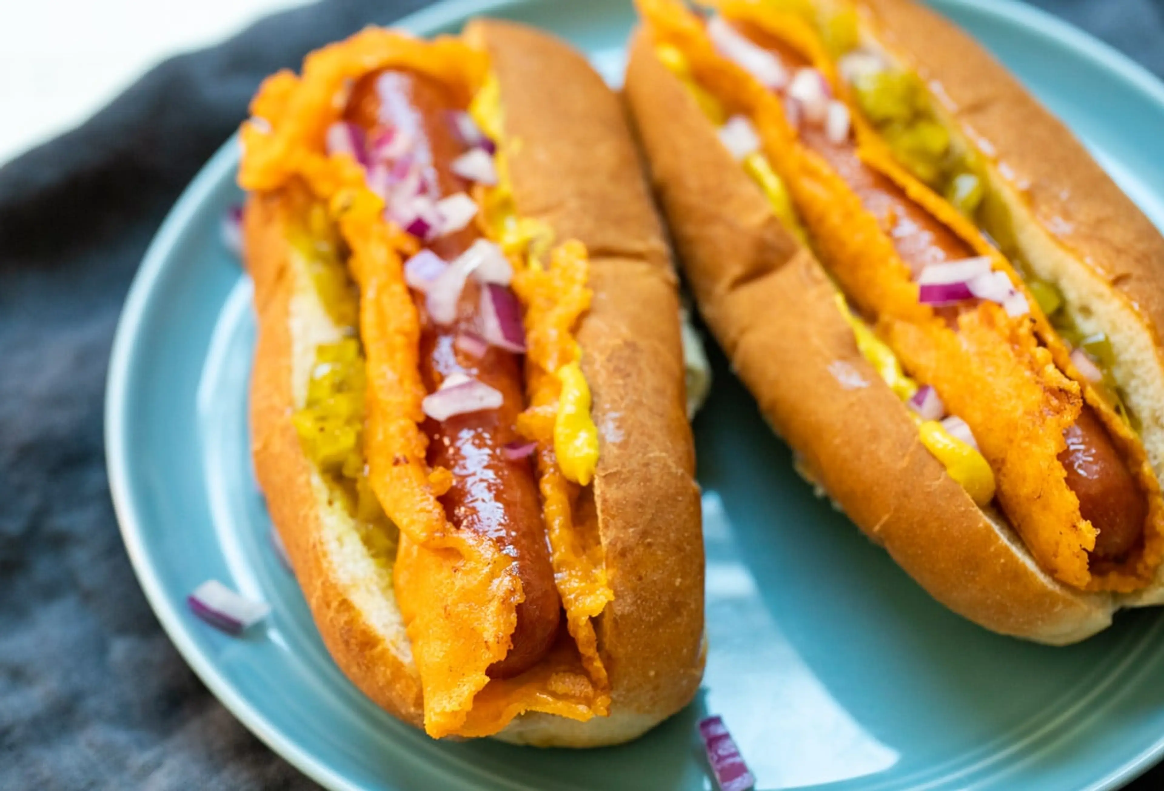 Cheese Blanket Hot Dogs