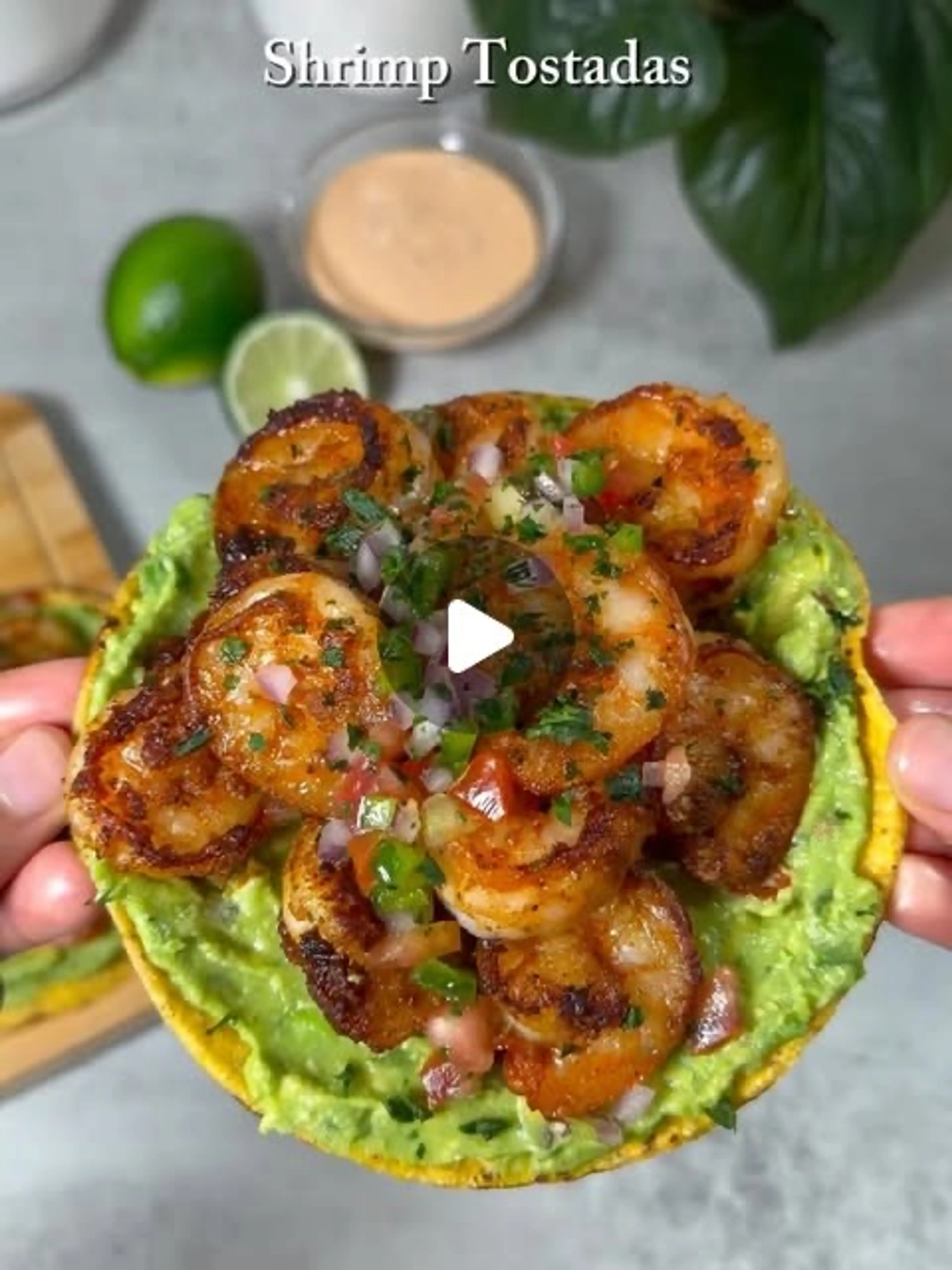 Shrimp Tostadas