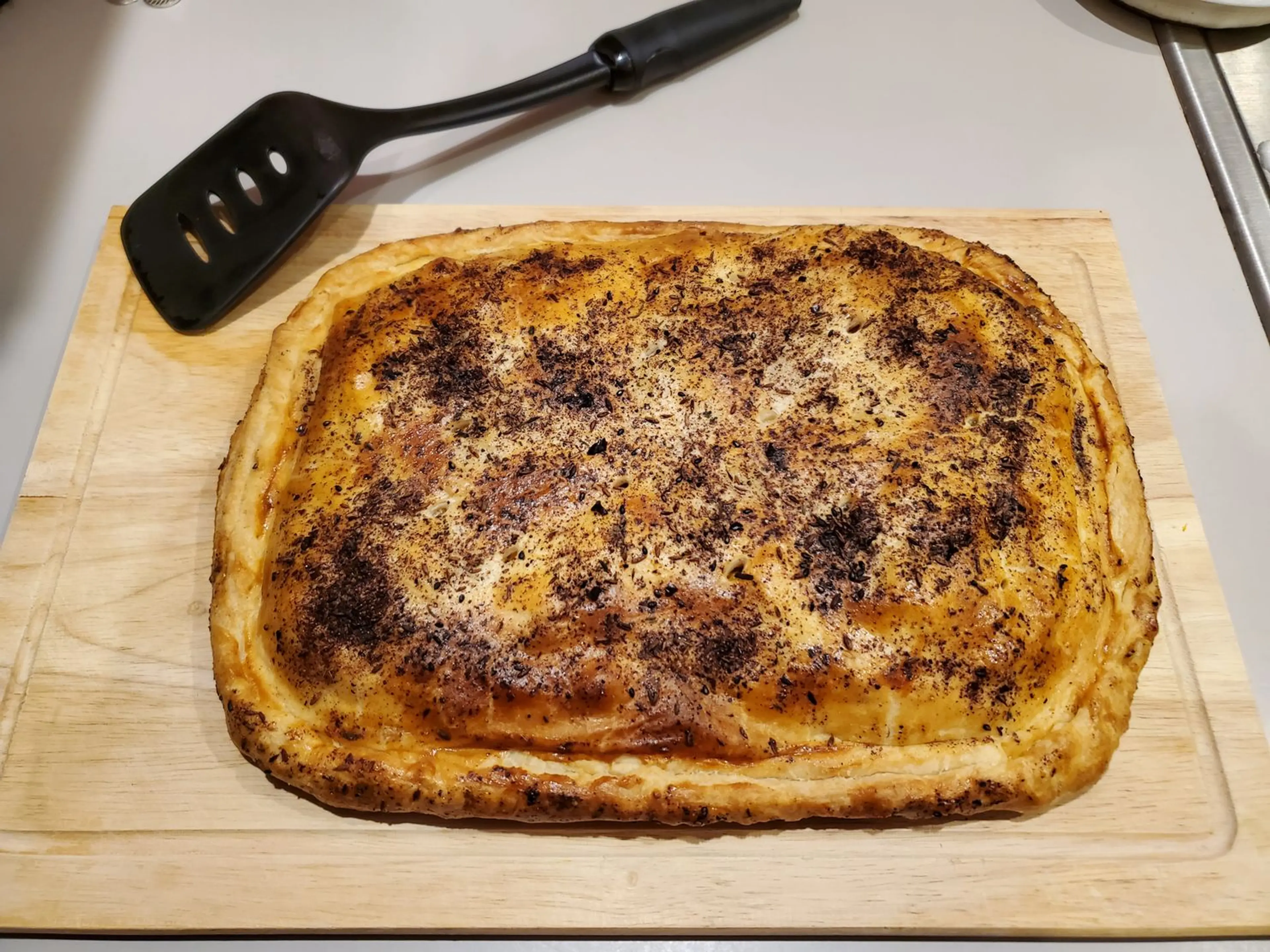 Butternut Squash, Leek and Za’atar Pie