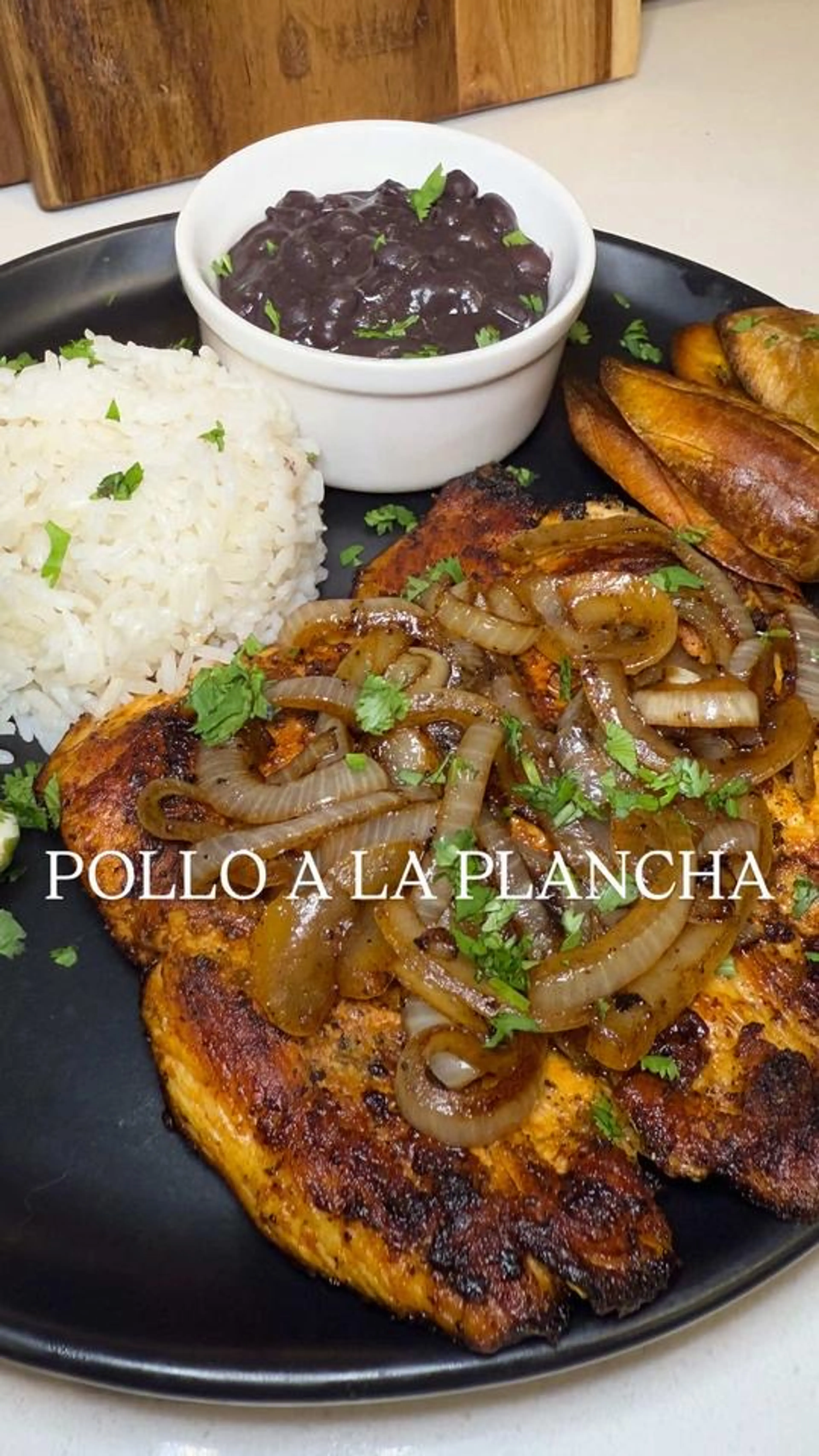 Authentic Cuban Pollo a La Plancha