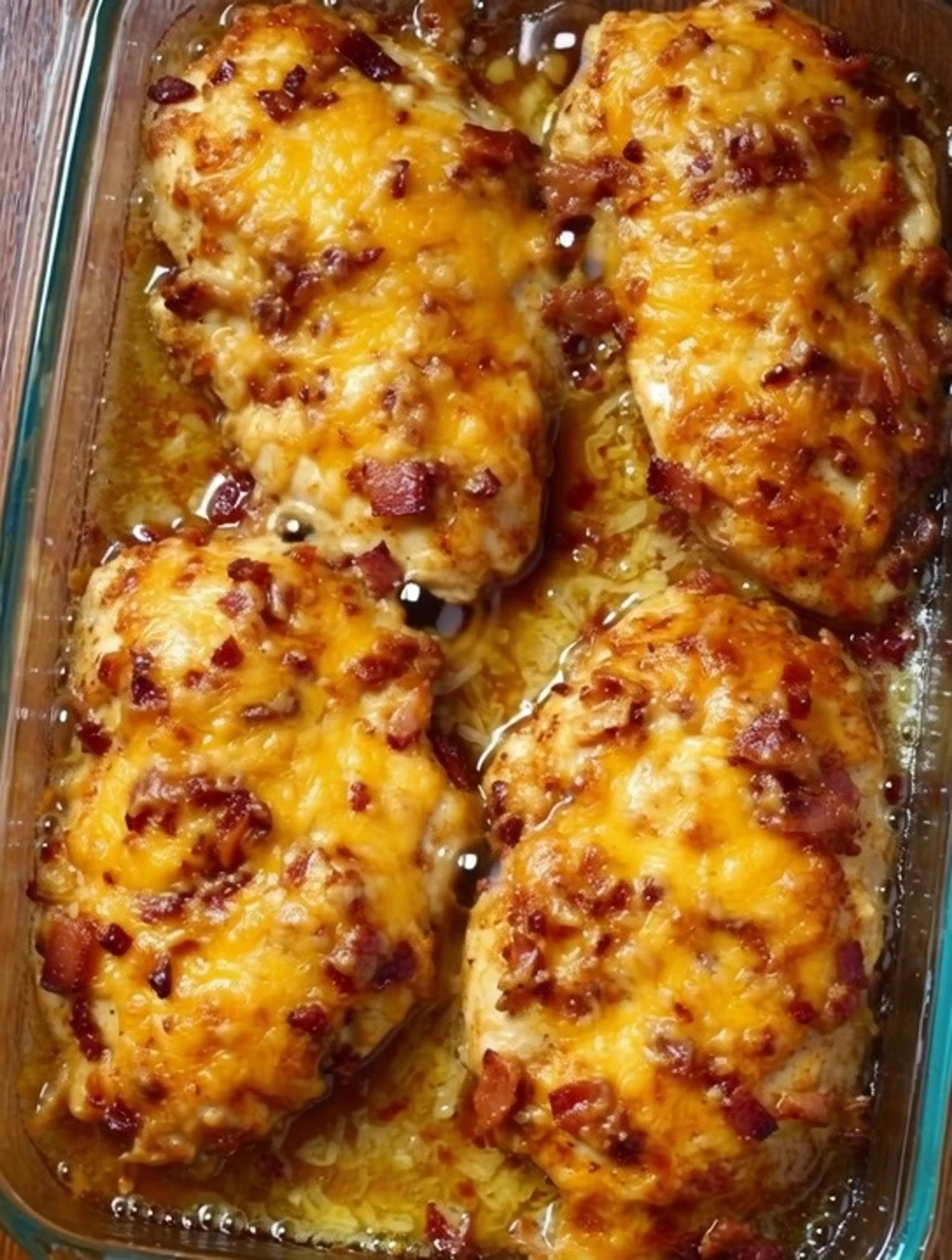 Cheesy Smothered Chicken