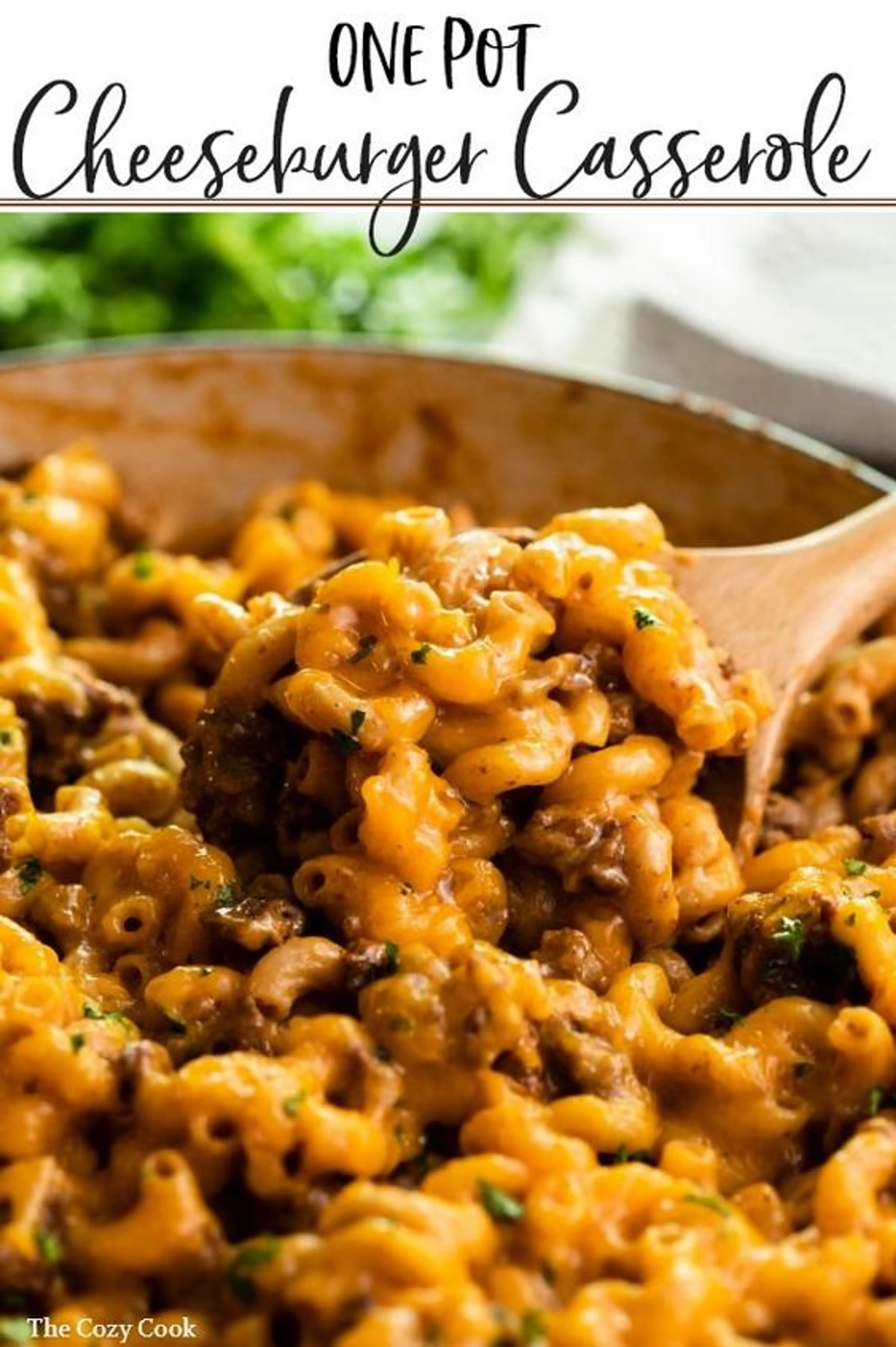 Cheeseburger Casserole