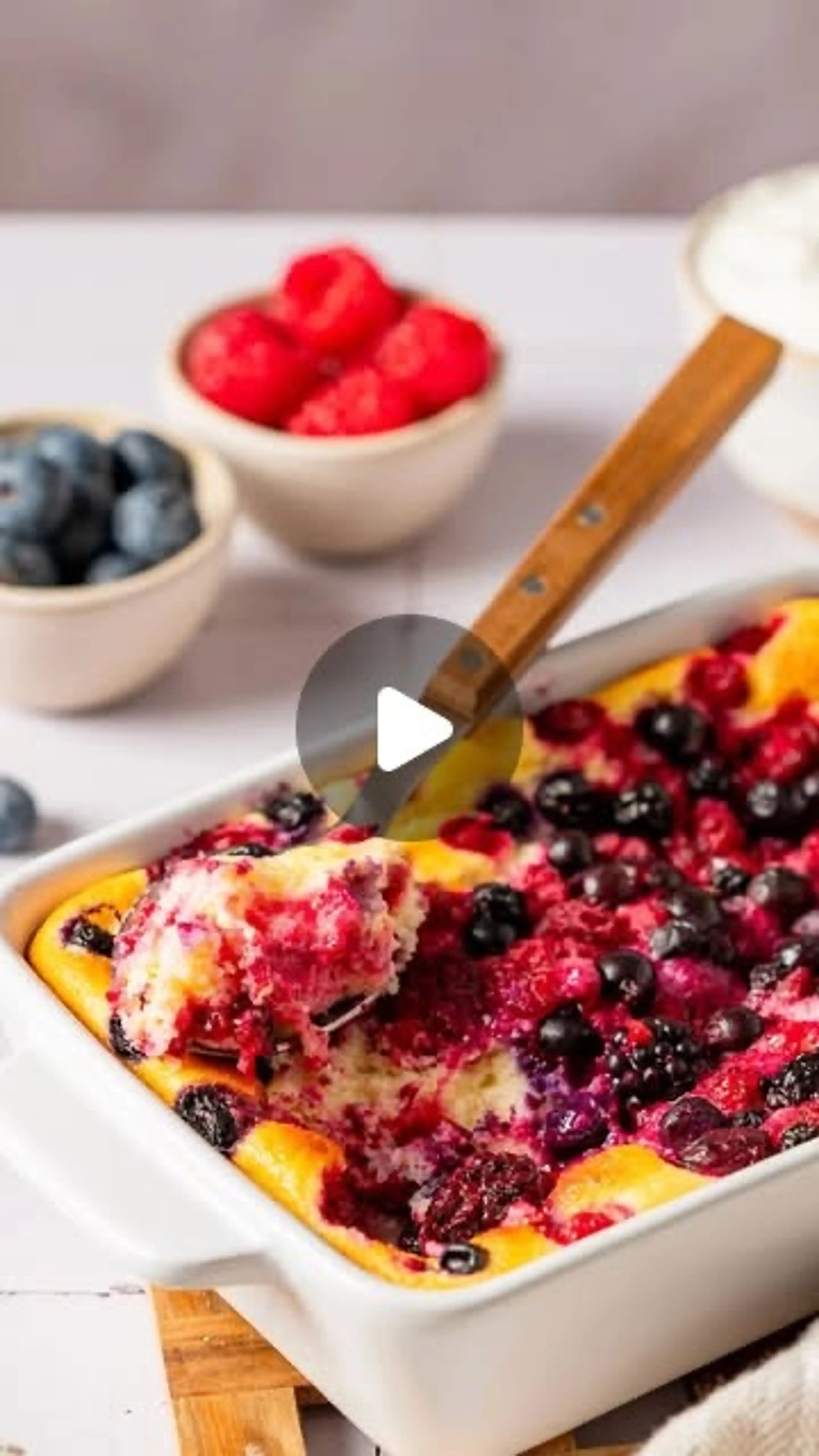 Skyr Auflauf Mit Beeren