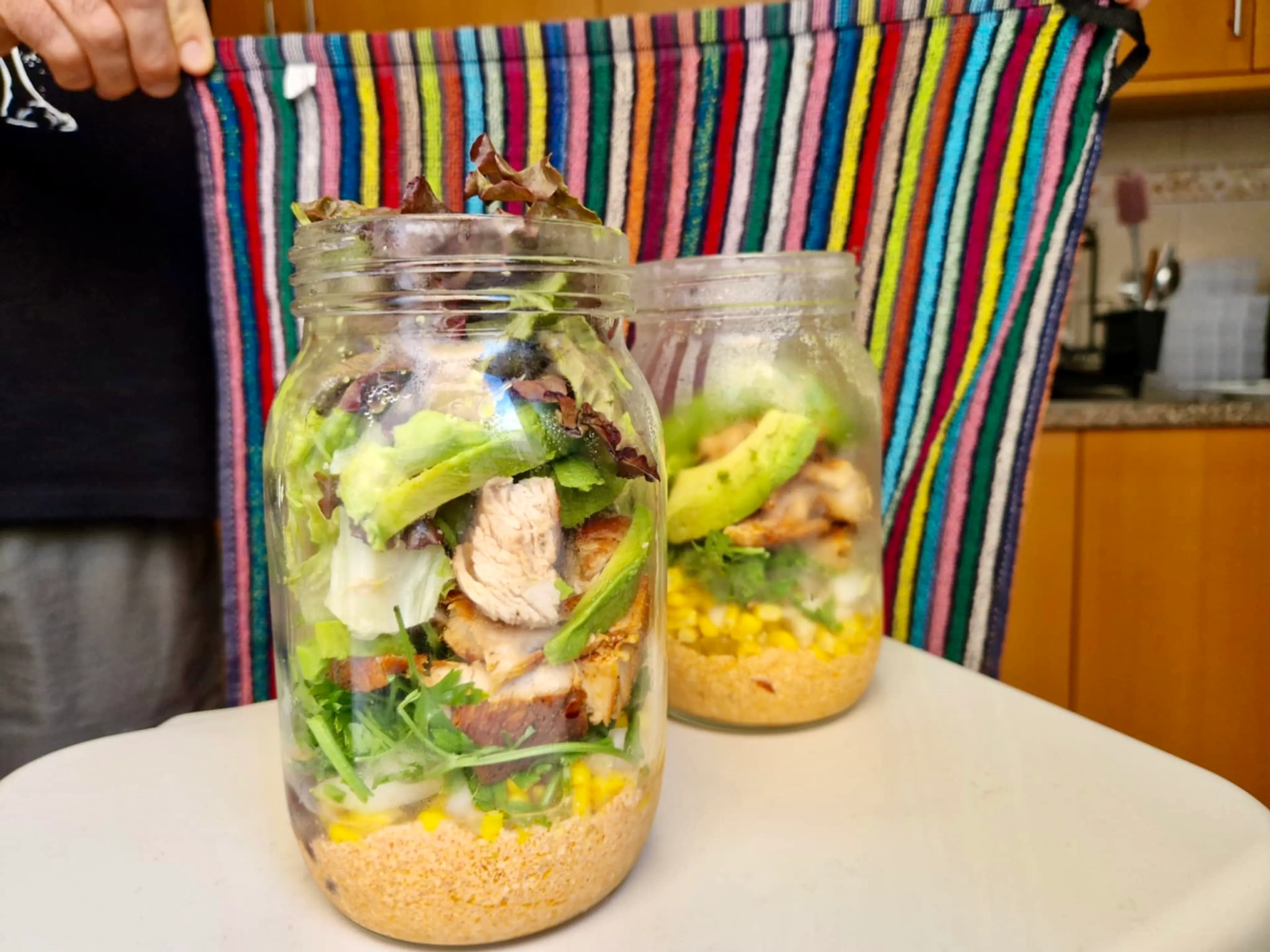 Garlic Taco Salad