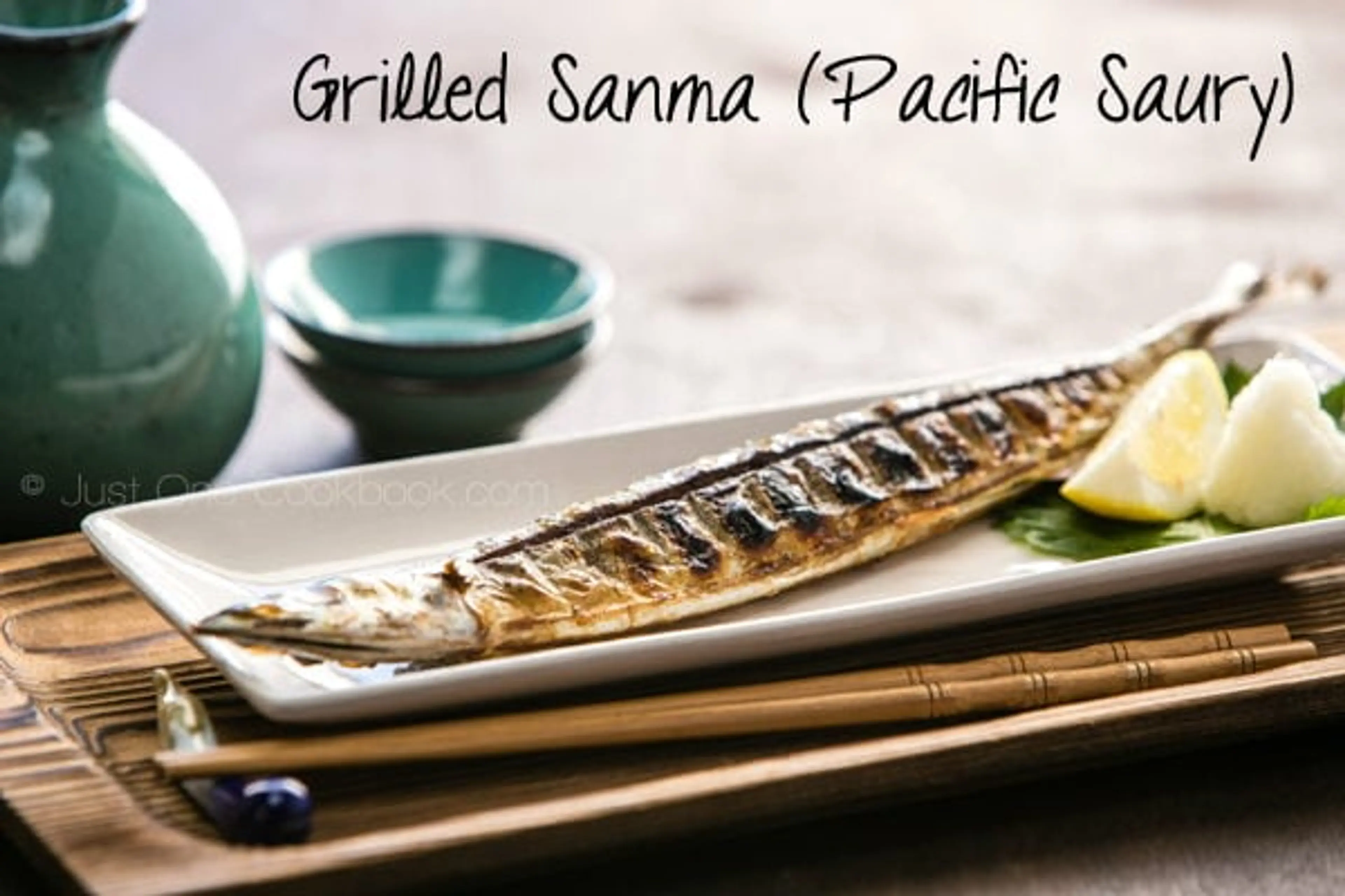 Sanma Shioyaki (Grilled Saury)