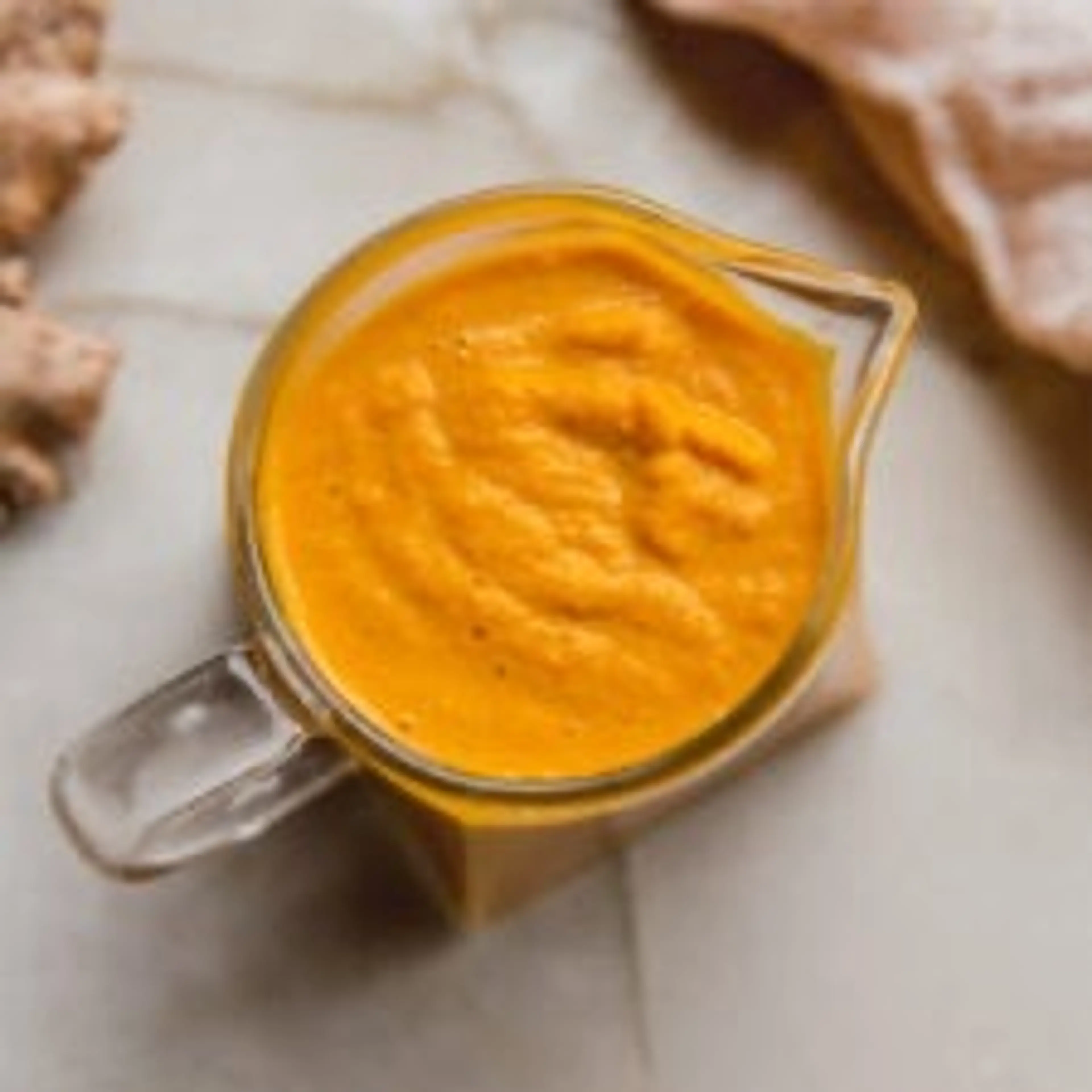 Japanese Restaurant Style Ginger Dressing (Gluten-free, Pale