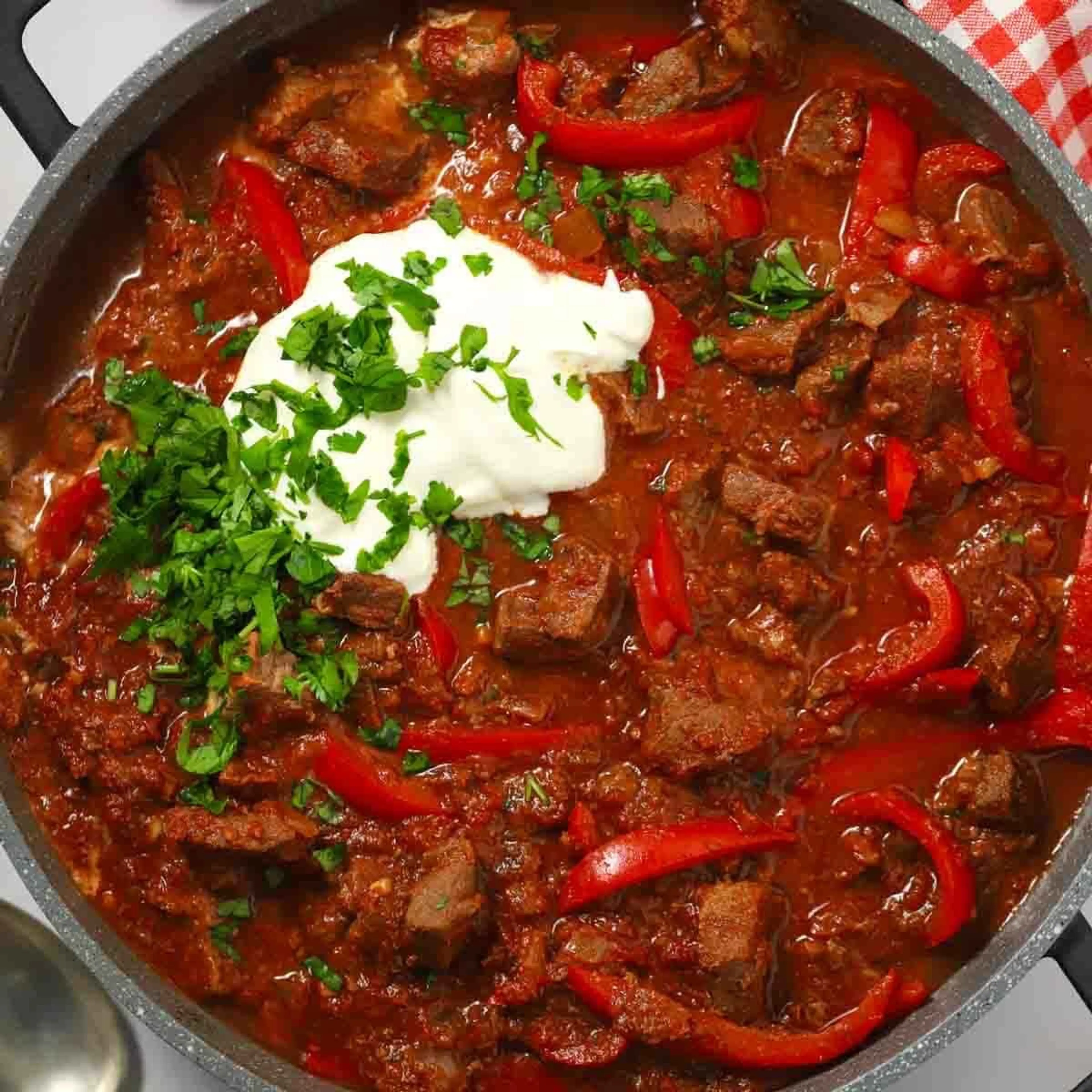 Beef Goulash {Slow Cooker or Oven Recipe}