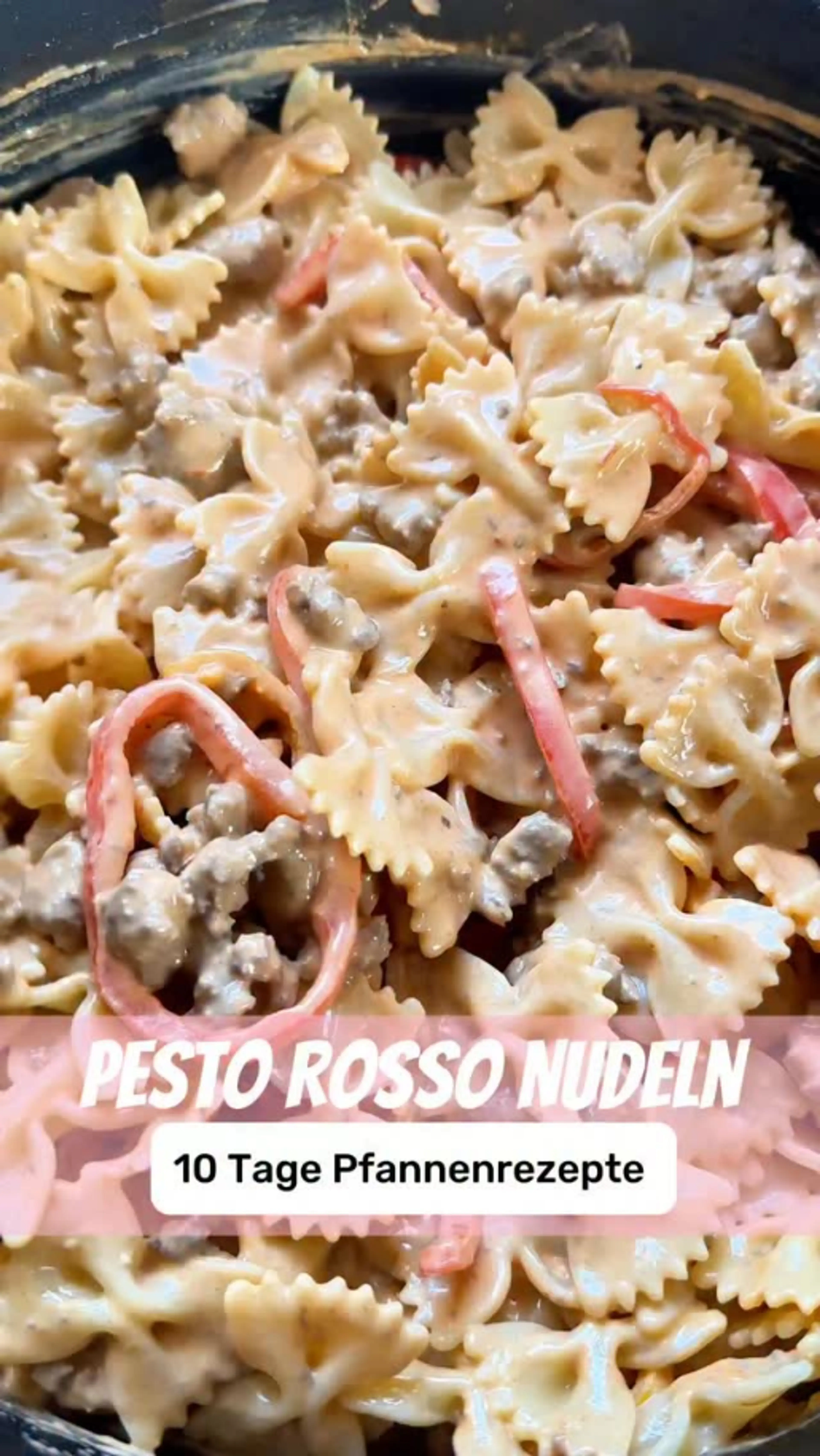 Pesto Rosso Nudeln