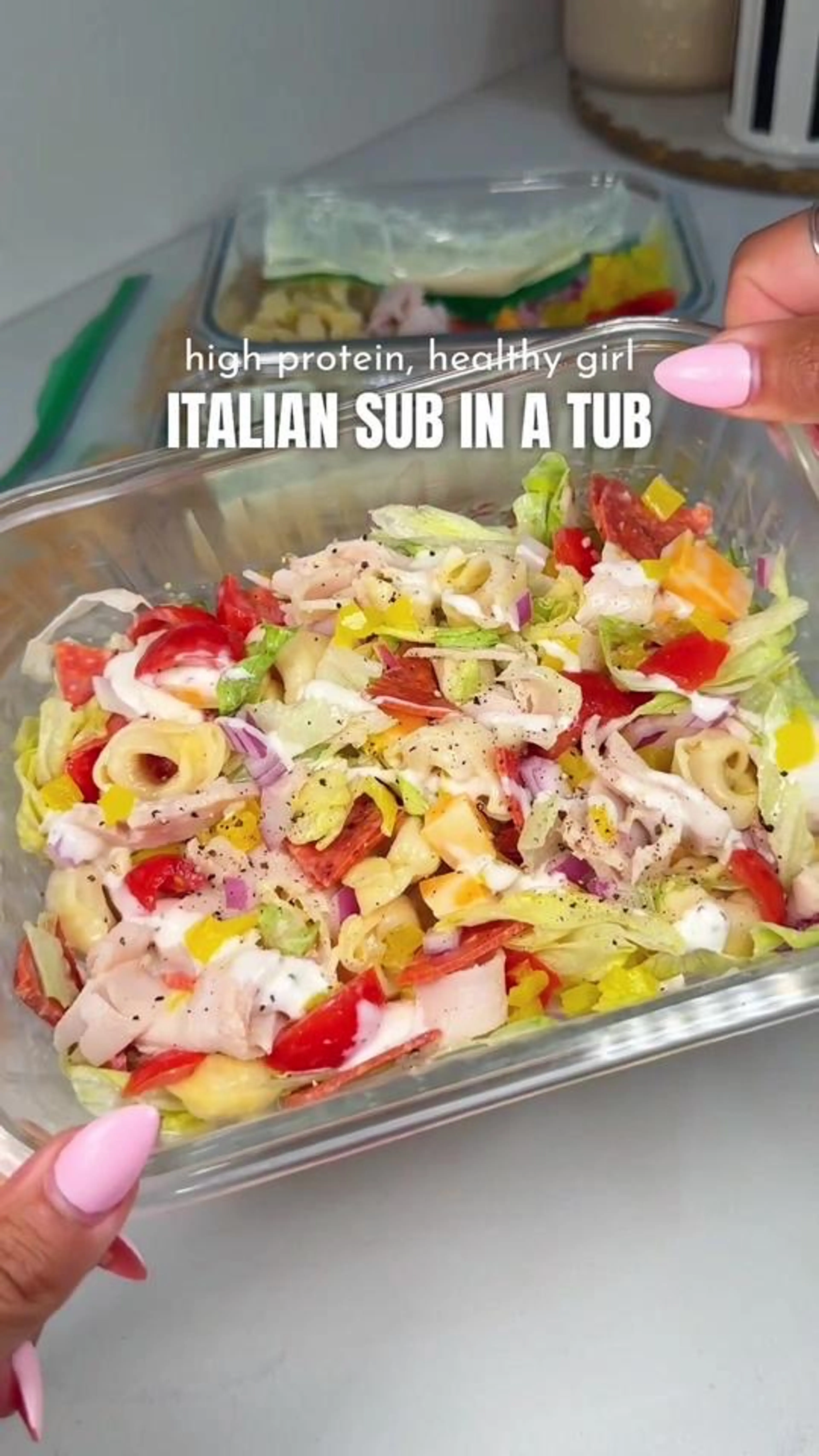 Italian Sub In A Tub