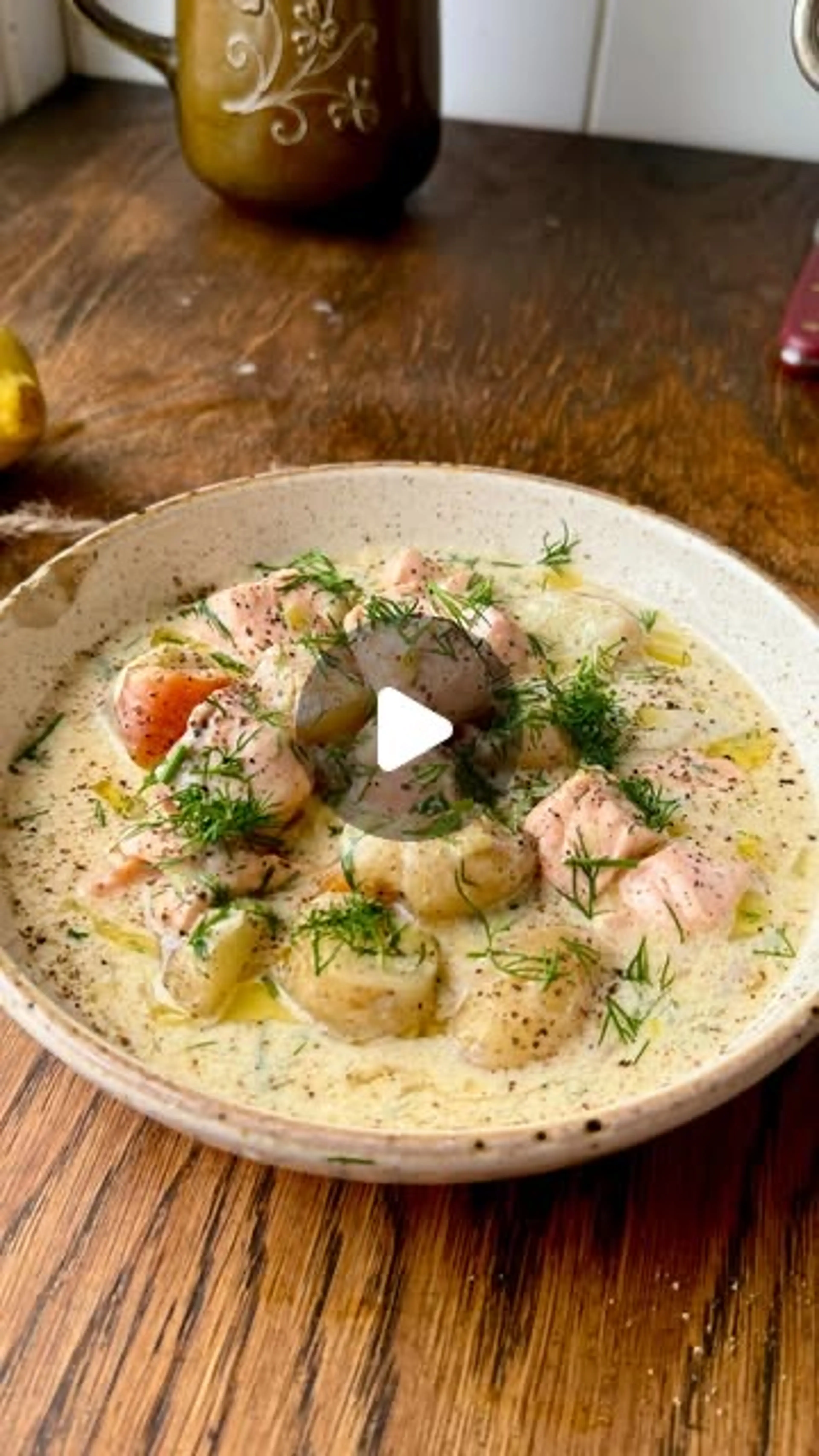 Comforting Salmon Soup in Under 30 Minutes