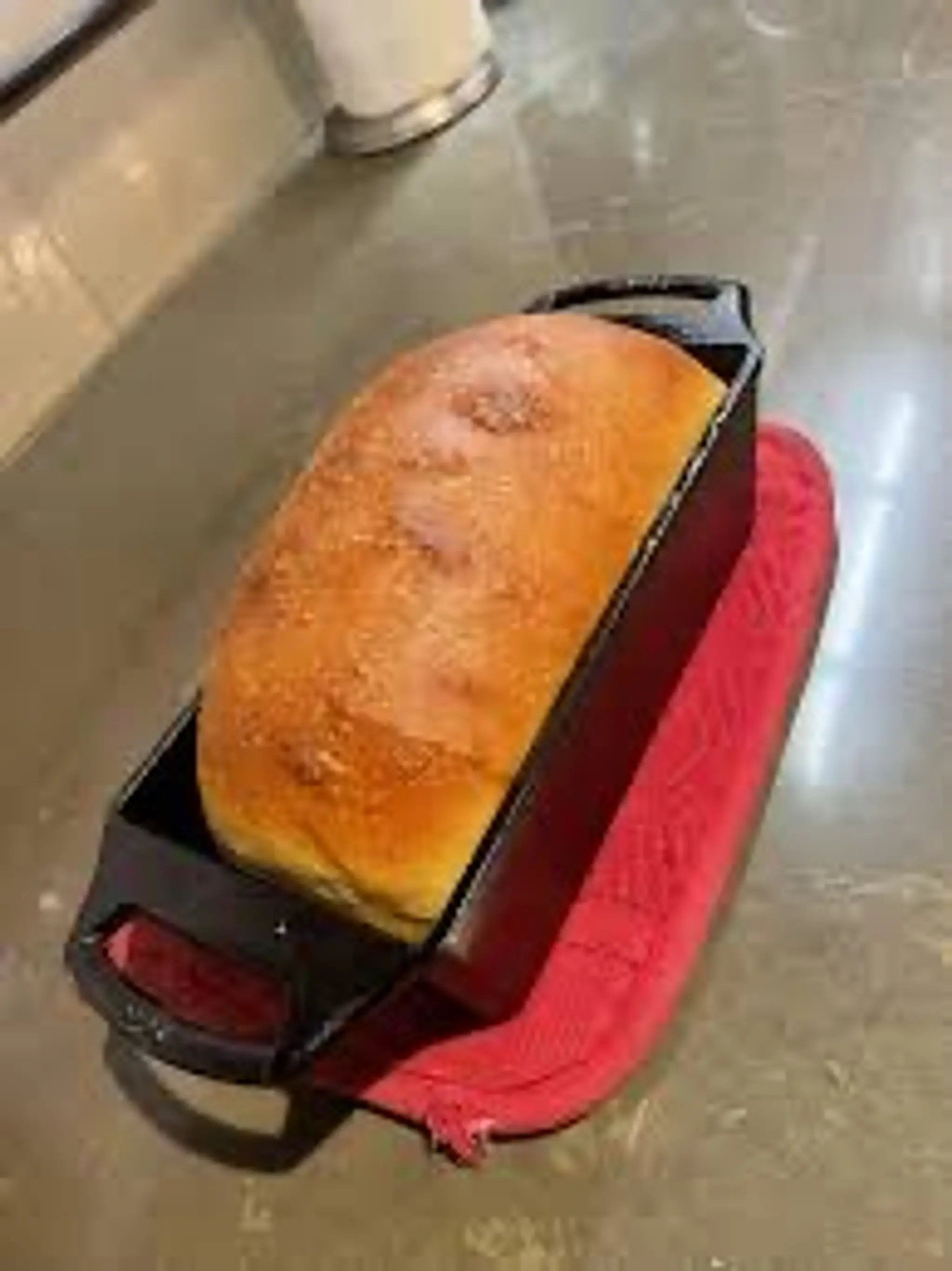 Cast Iron Bread On The Grill