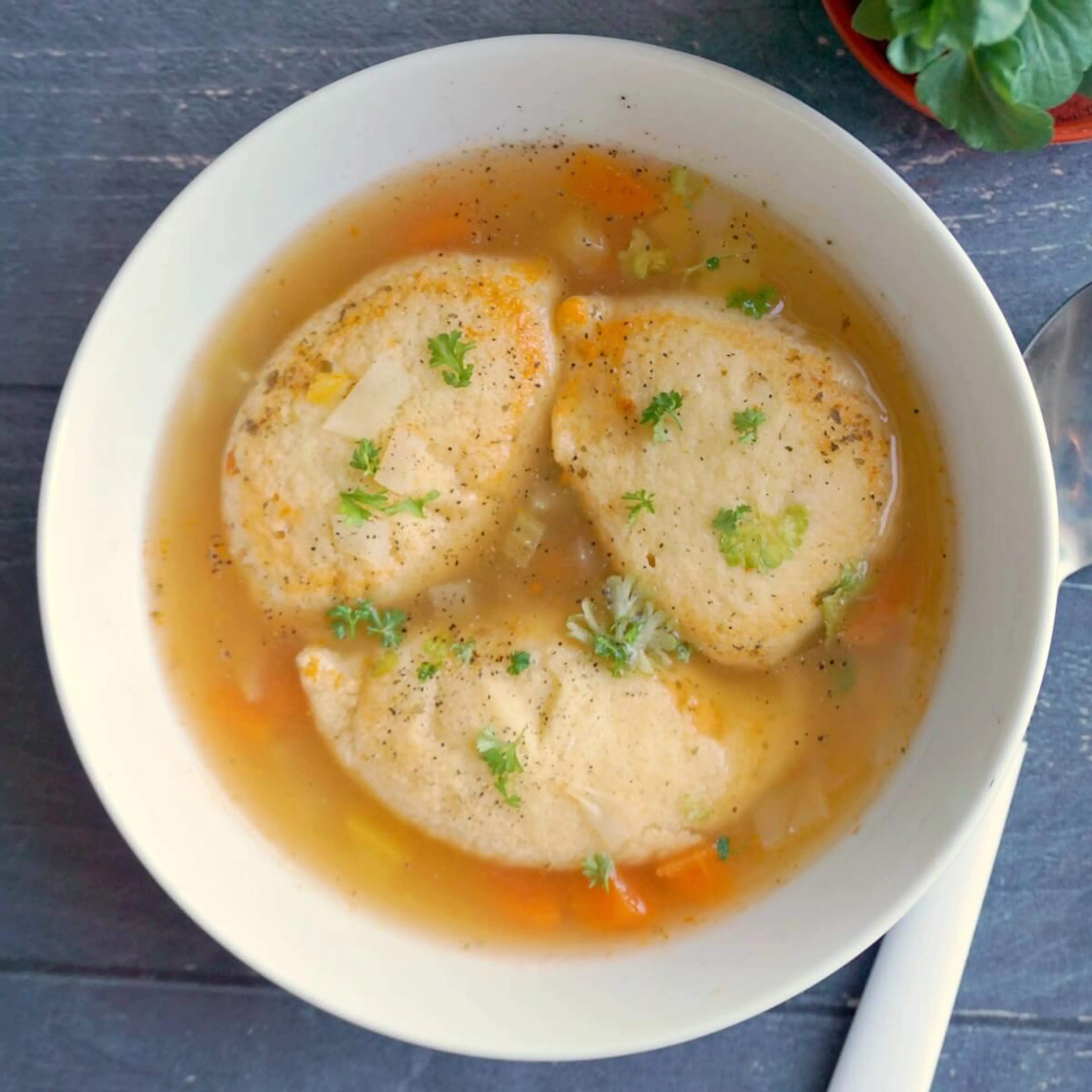Semolina Dumpling Soup