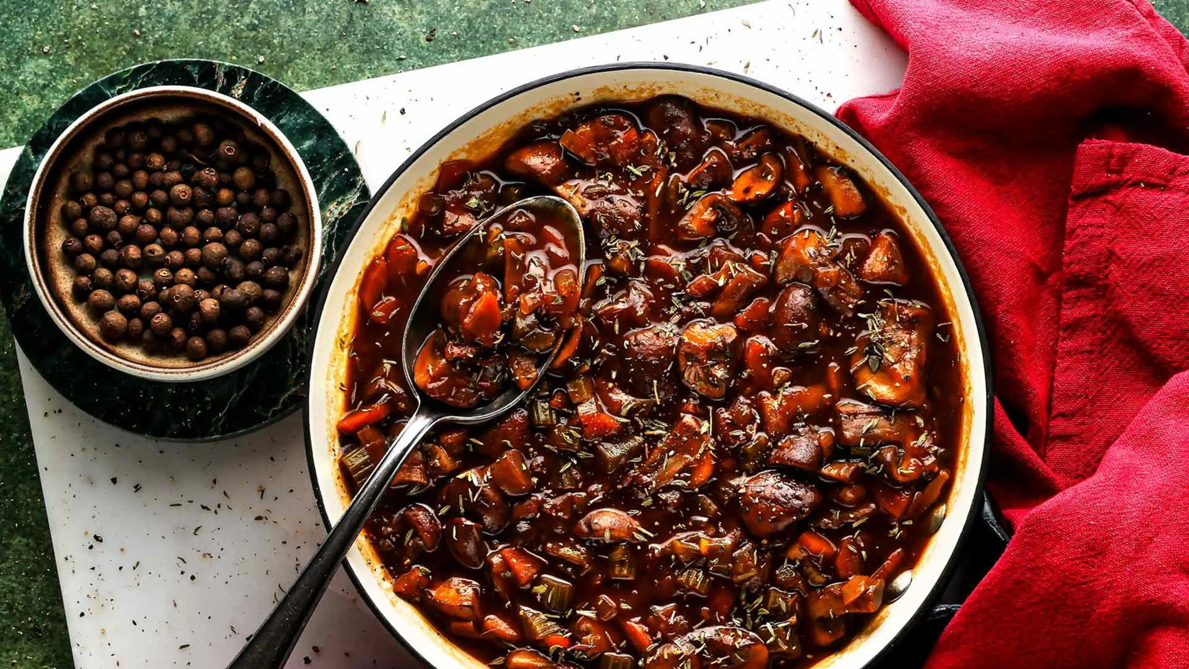 Gemüse-Pilz-Ragout