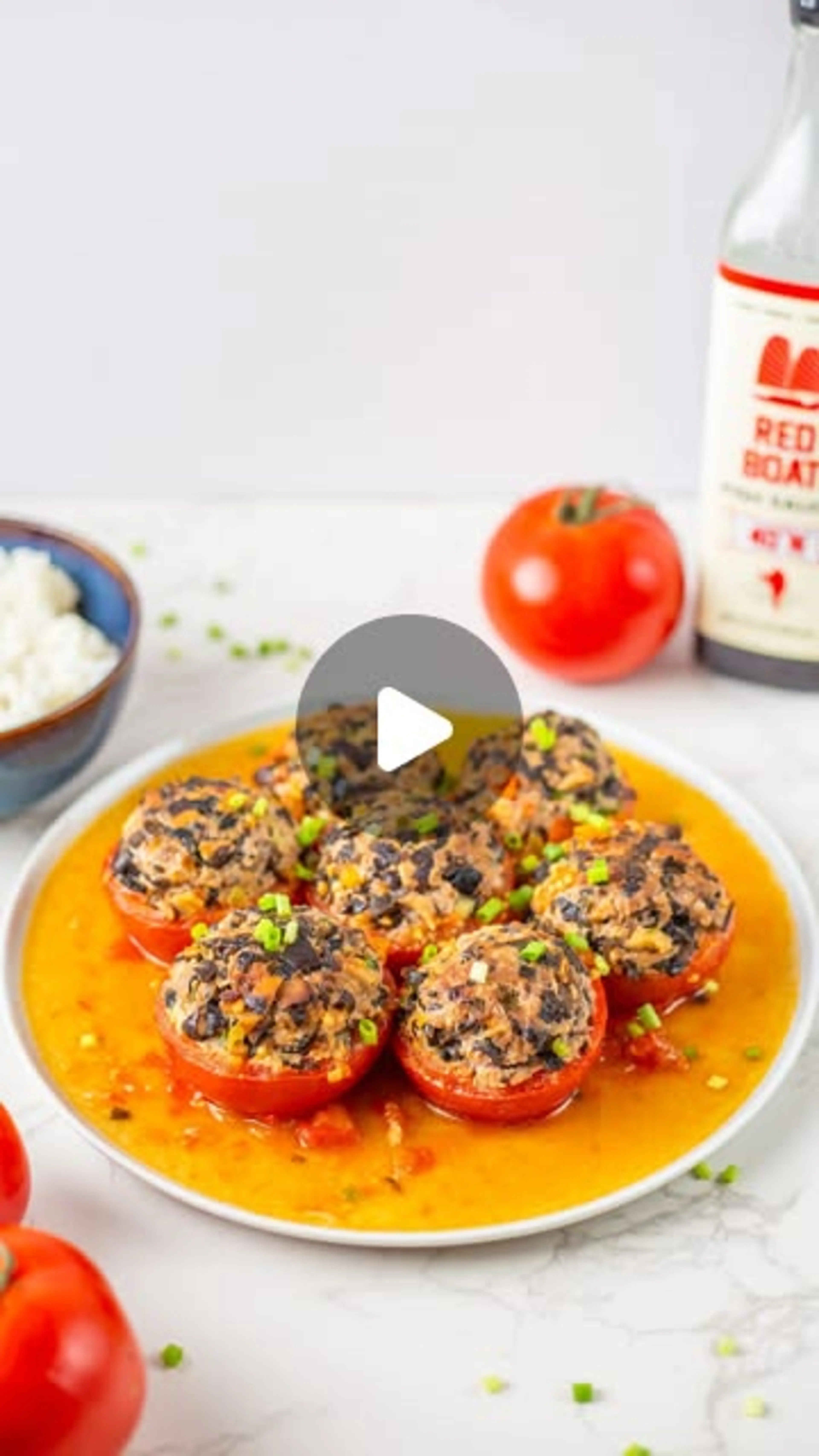 Cà Chua Nhồi Thịt