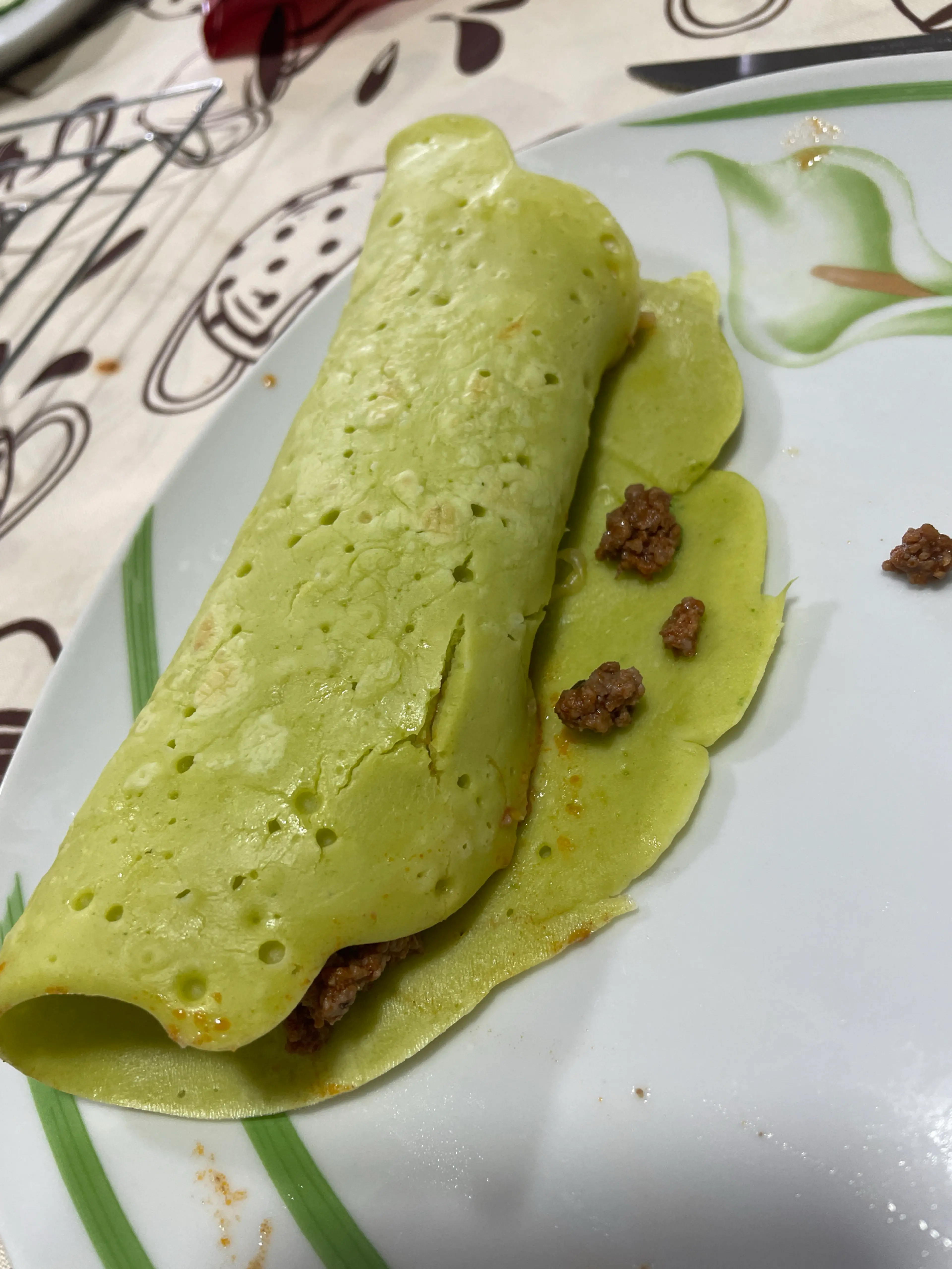 Panqueca De Espinafre
