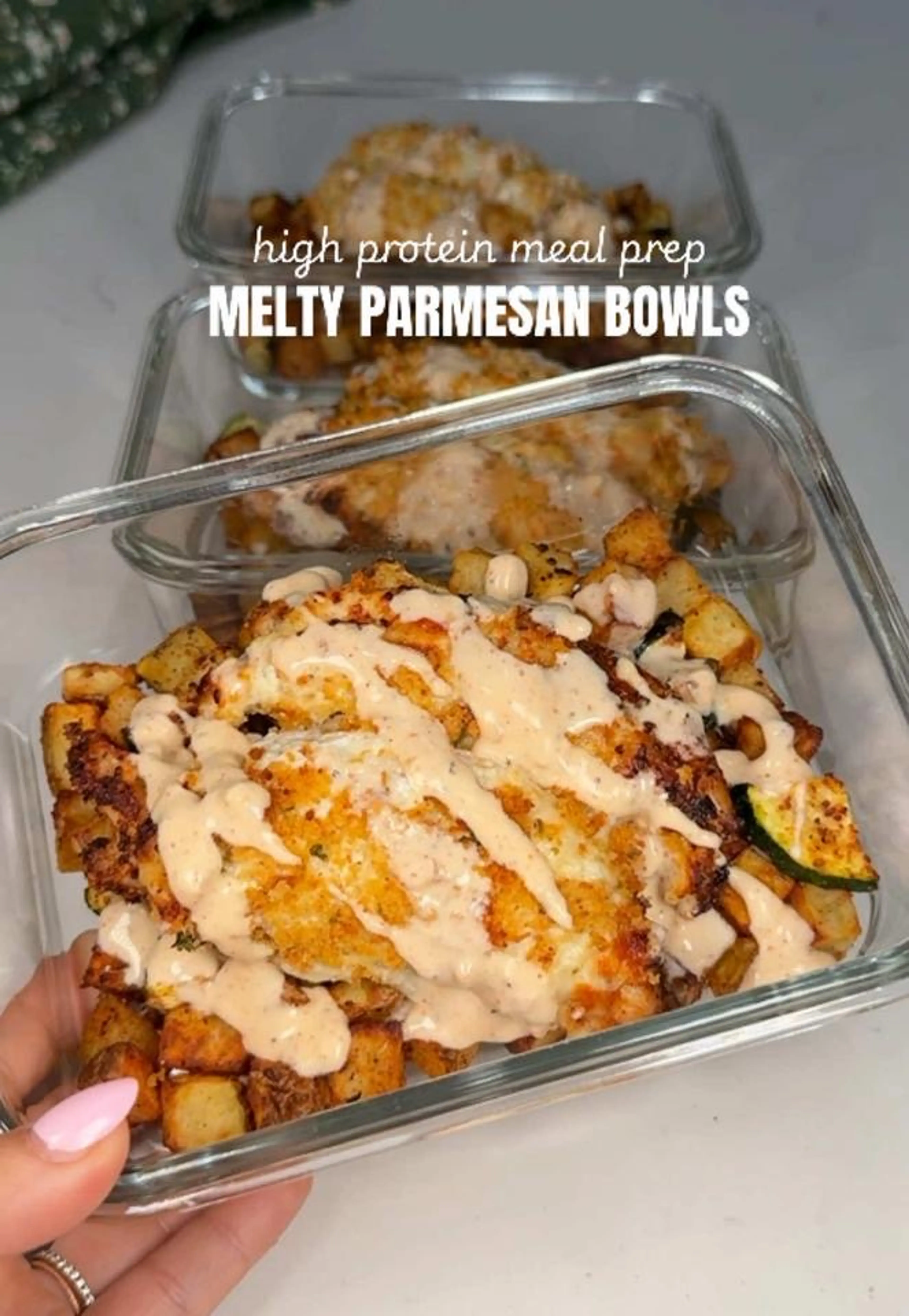 Longhorn Parmesan Crusted Chicken but Make It Meal Prep