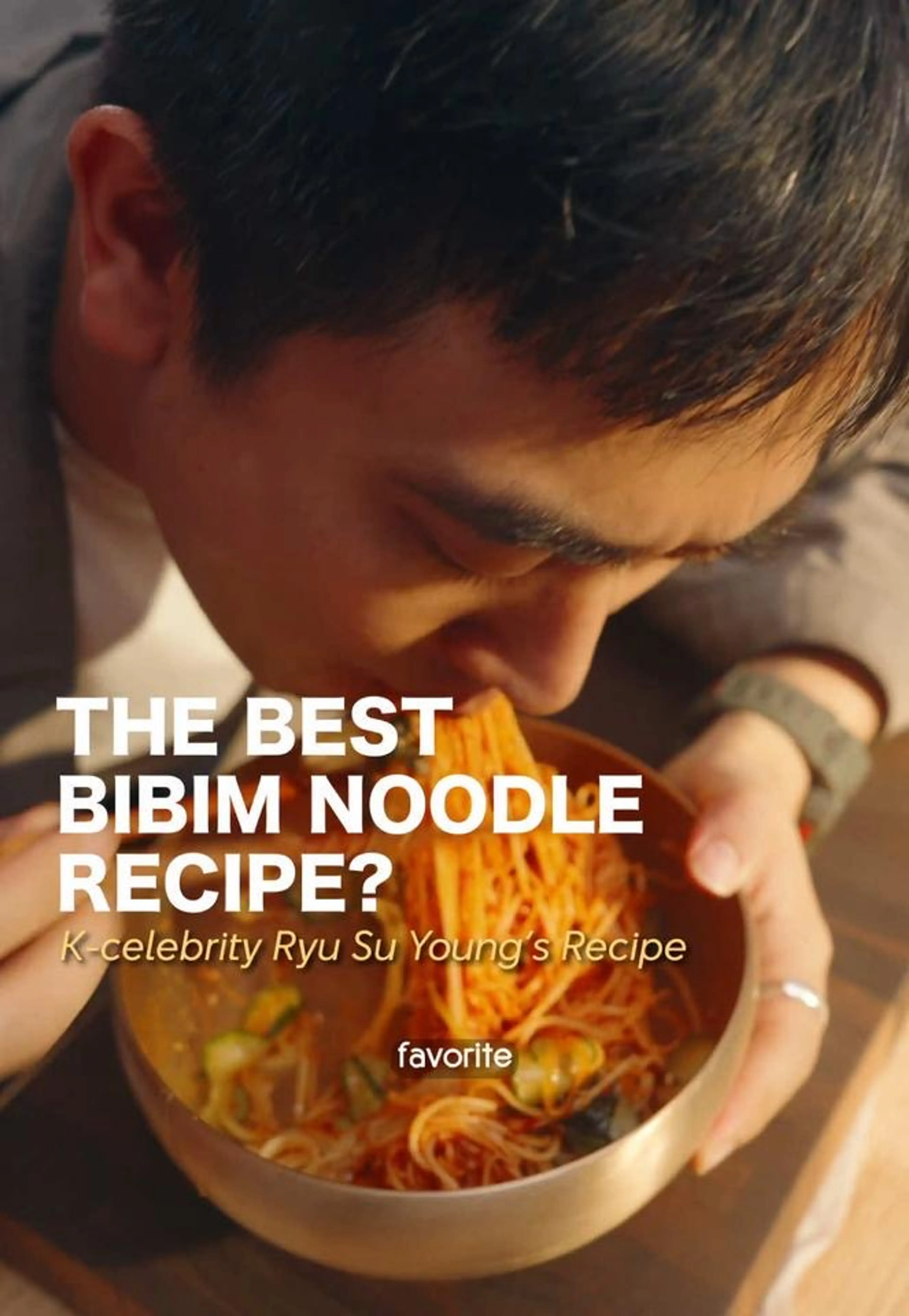 K-celebrity Ryu Su-young’s Bibim Noodles