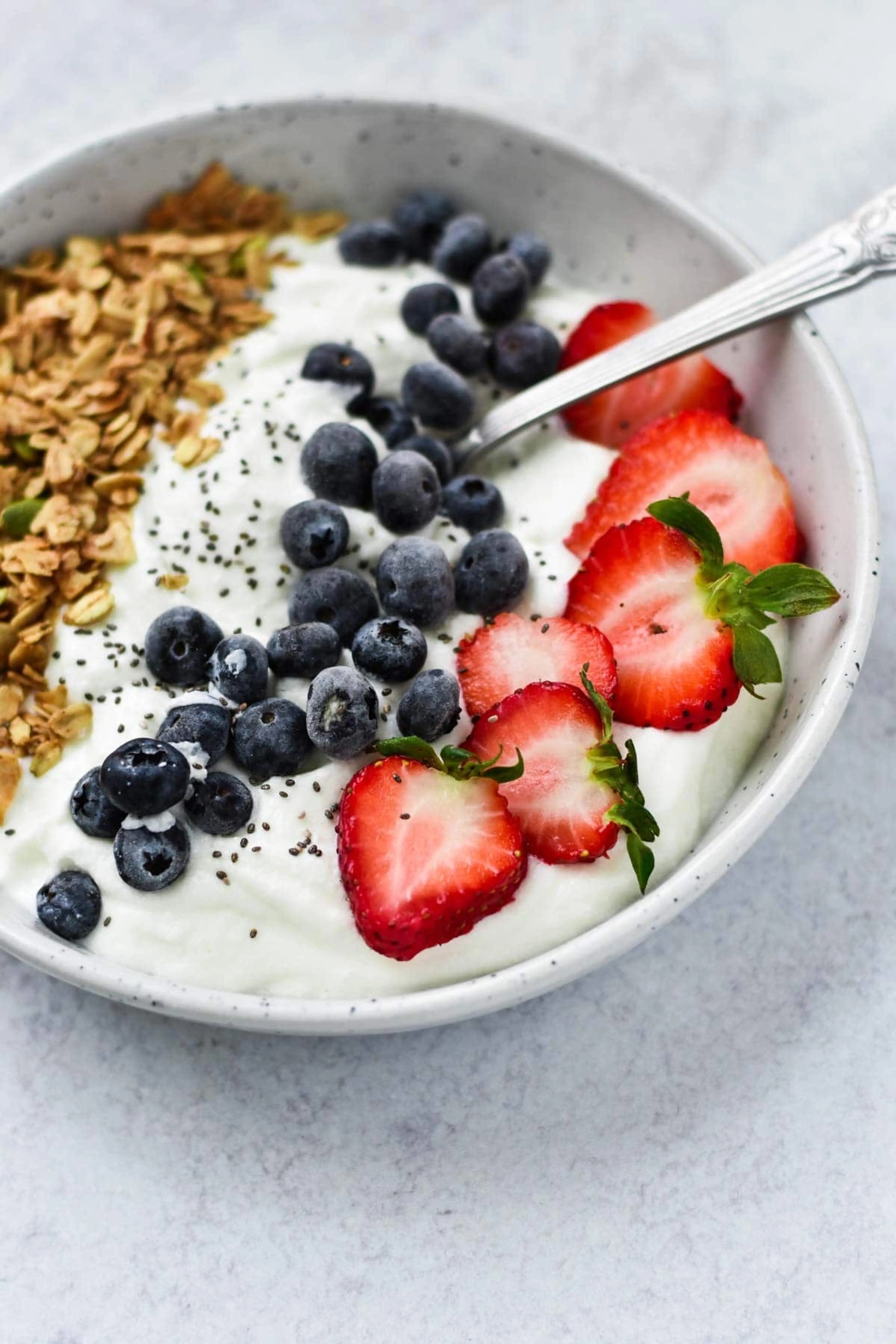 Cottage Cheese + Fruit + Seeds (Simple)