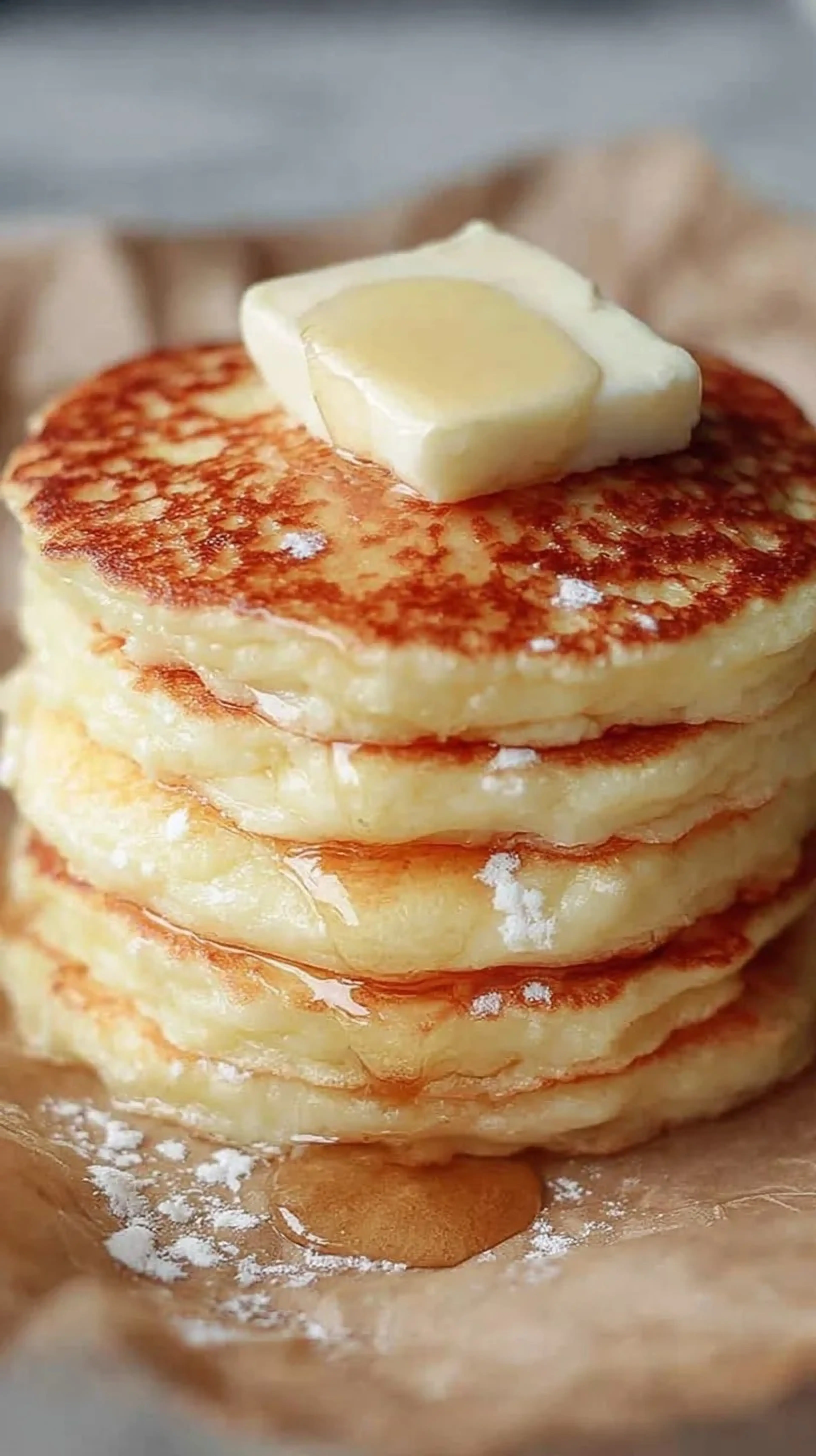 High Protein Cottage Cheese Hot Cakes