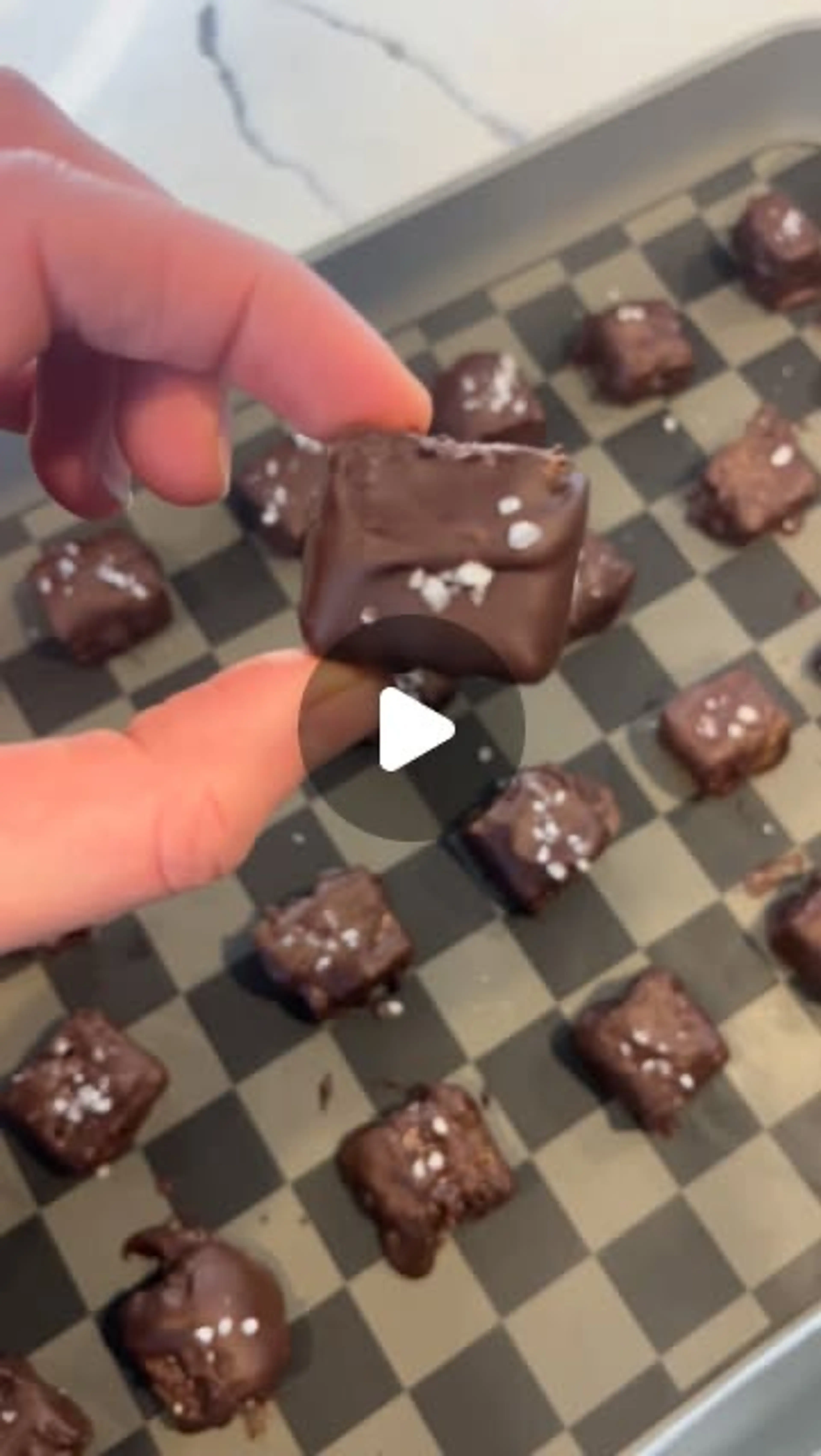 Salted Date Caramels