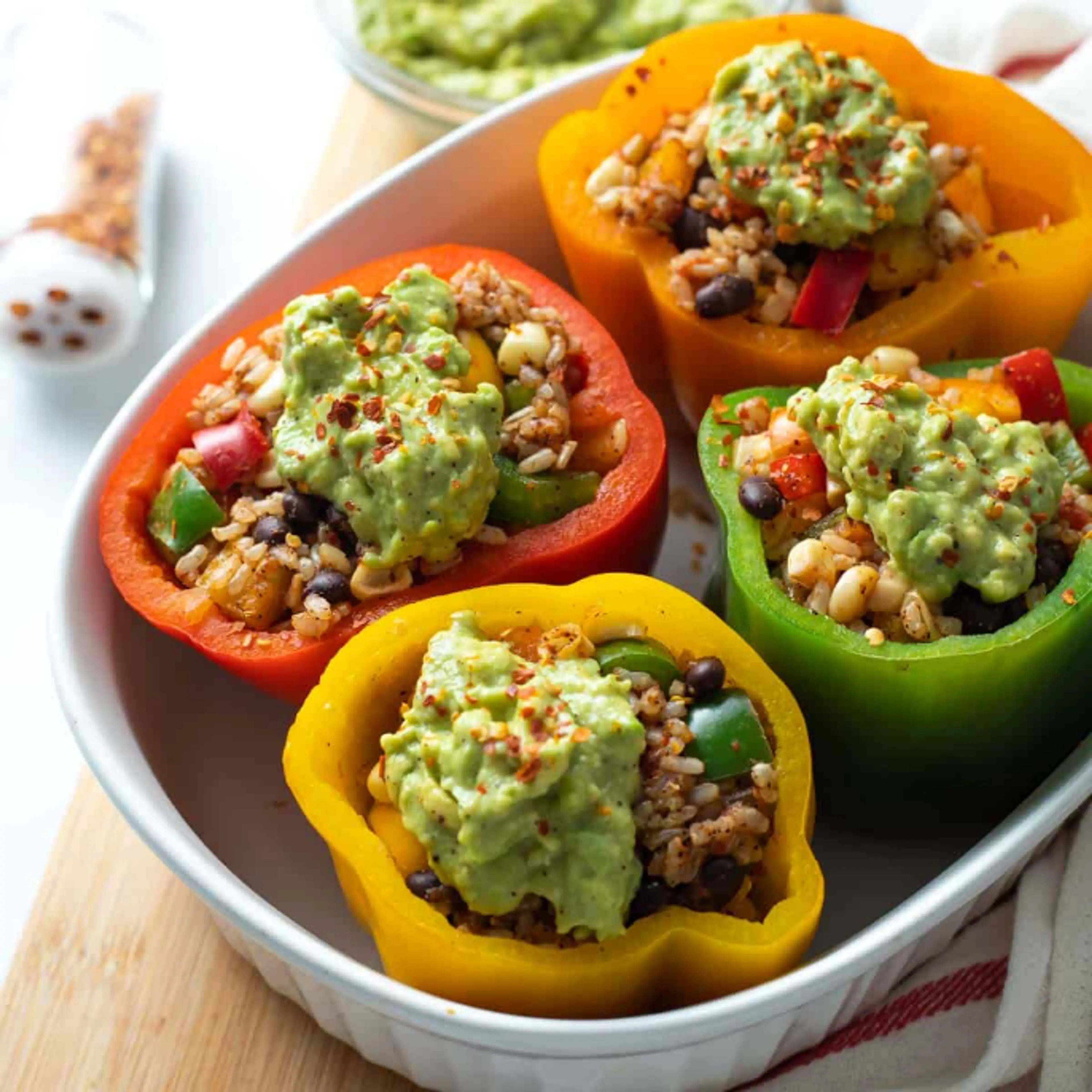 Vegan Mexican Stuffed Peppers