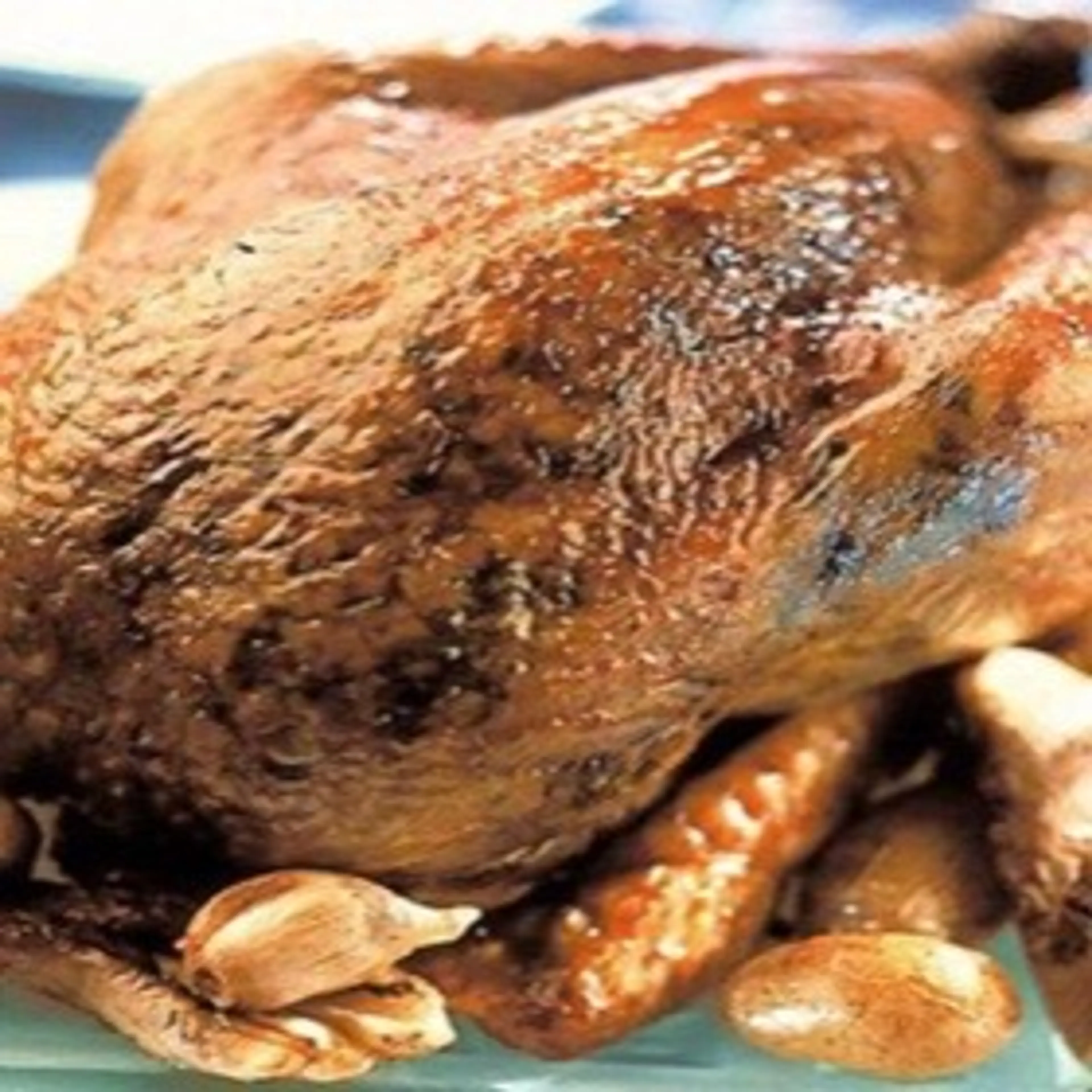 Chapon De Pintade Fermier Label Rouge Au Beurre Cru, Aux Cèp