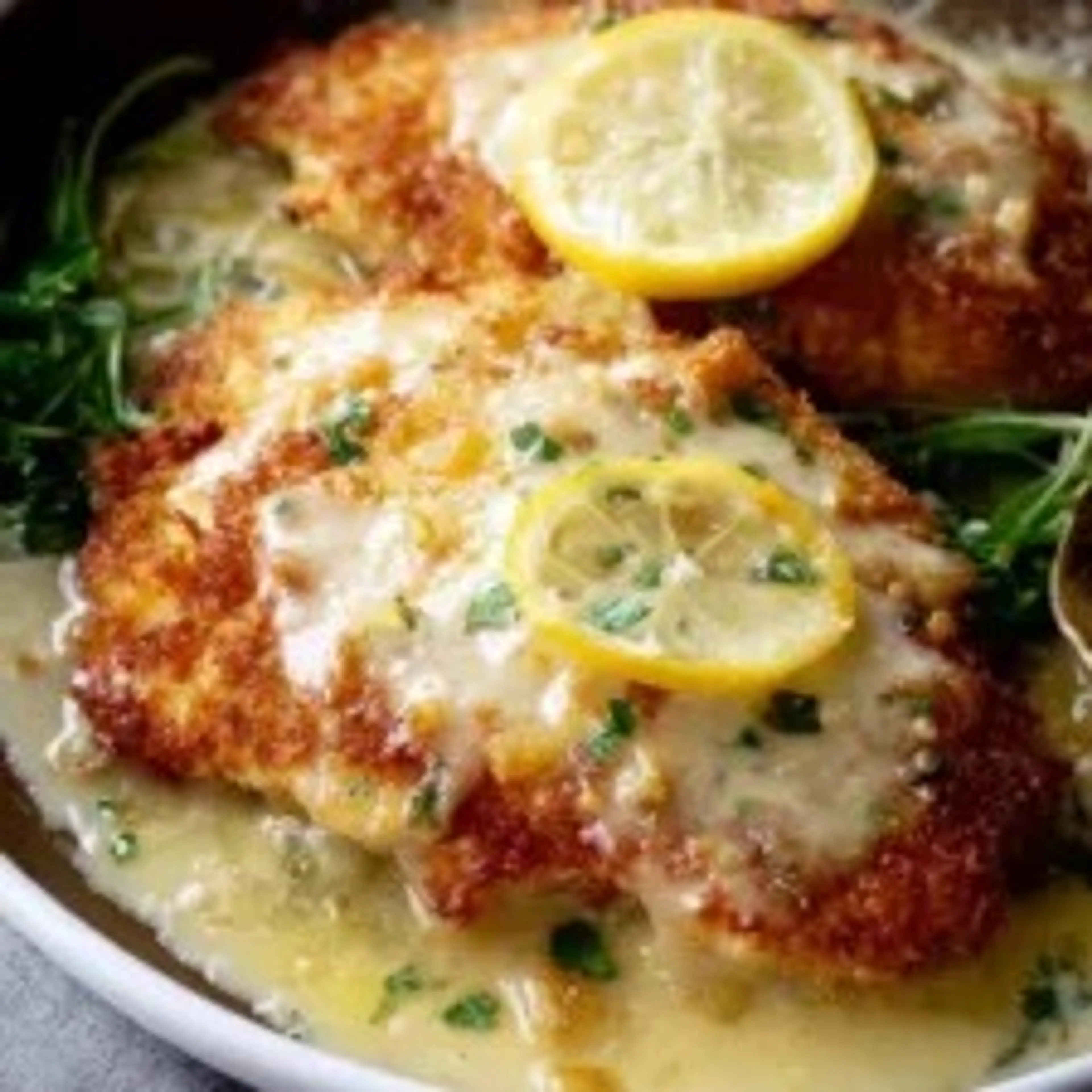 Zesty Lemon Pecorino Crispy Chicken – 30-Minute Italian Dinn