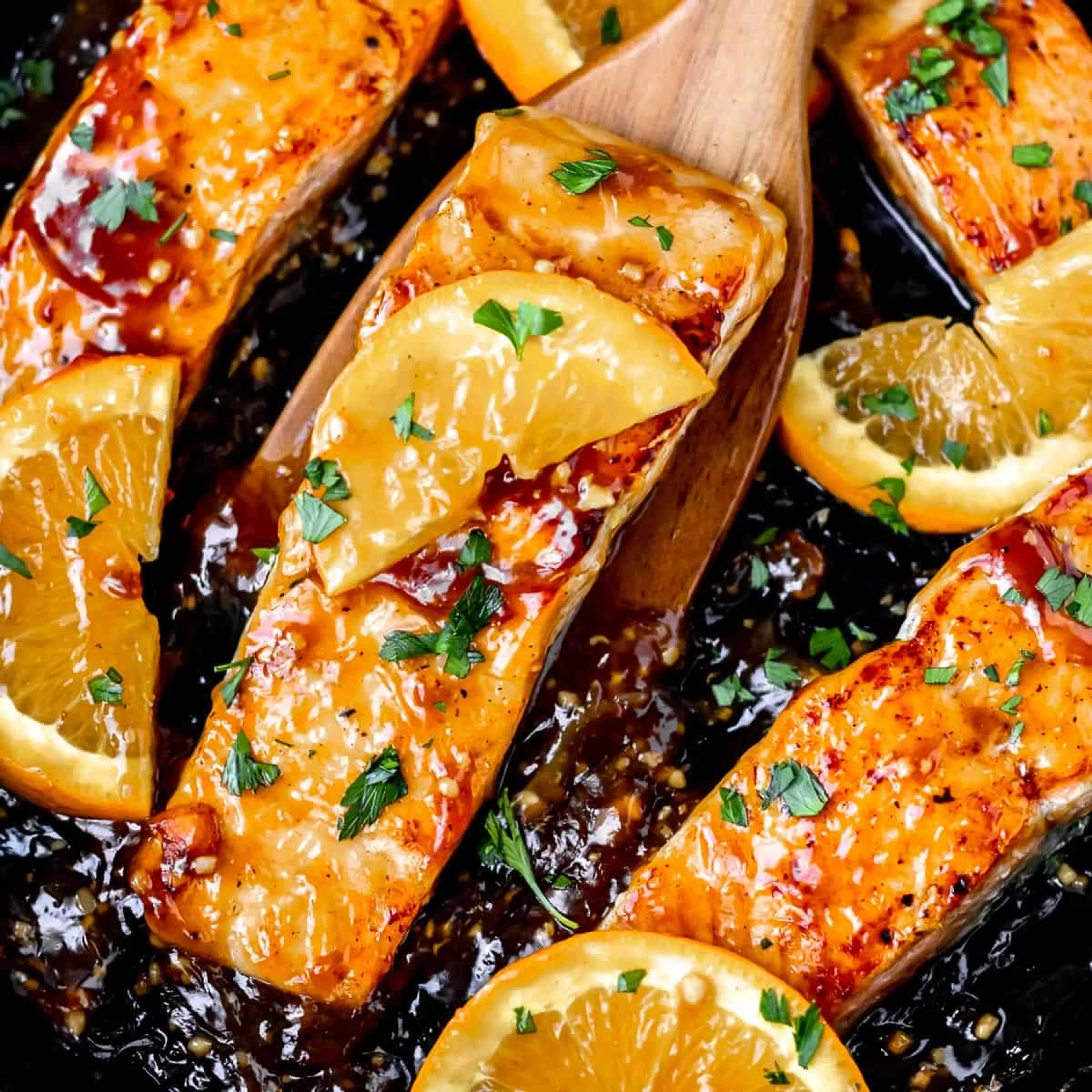 Orange Glazed Salmon