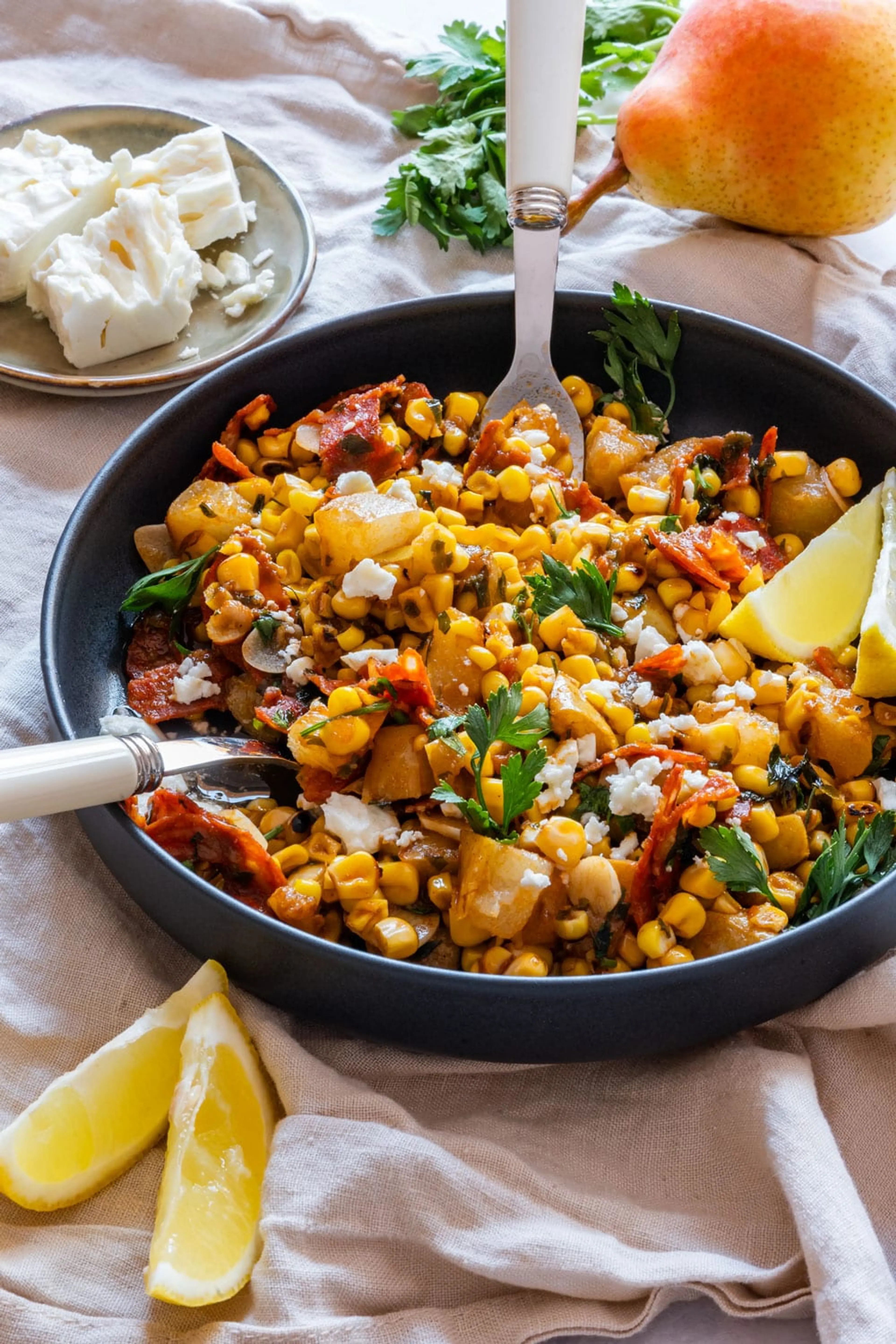 Grilled Corn Salad