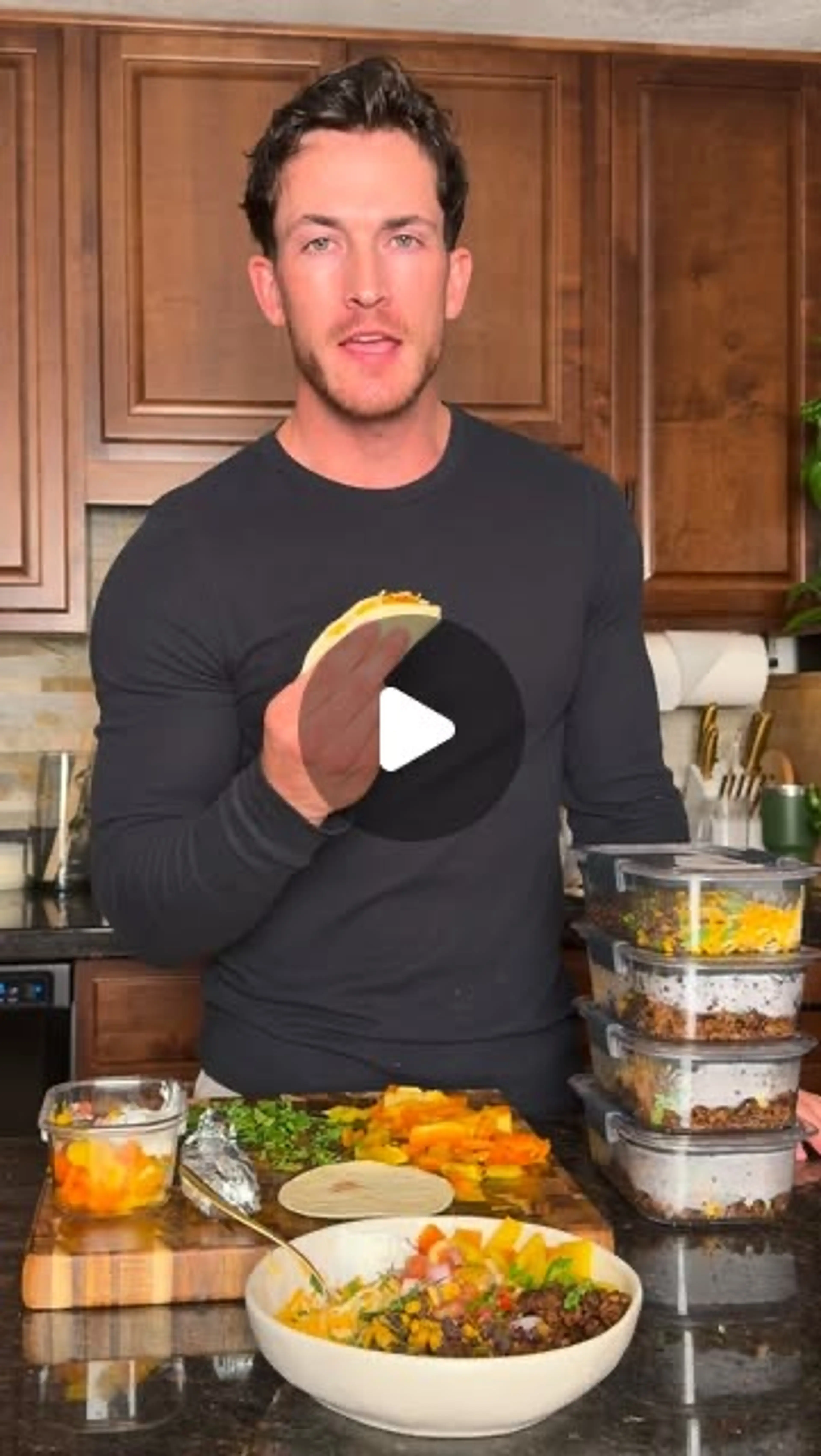 58g Protein Bomb Taco Bowls