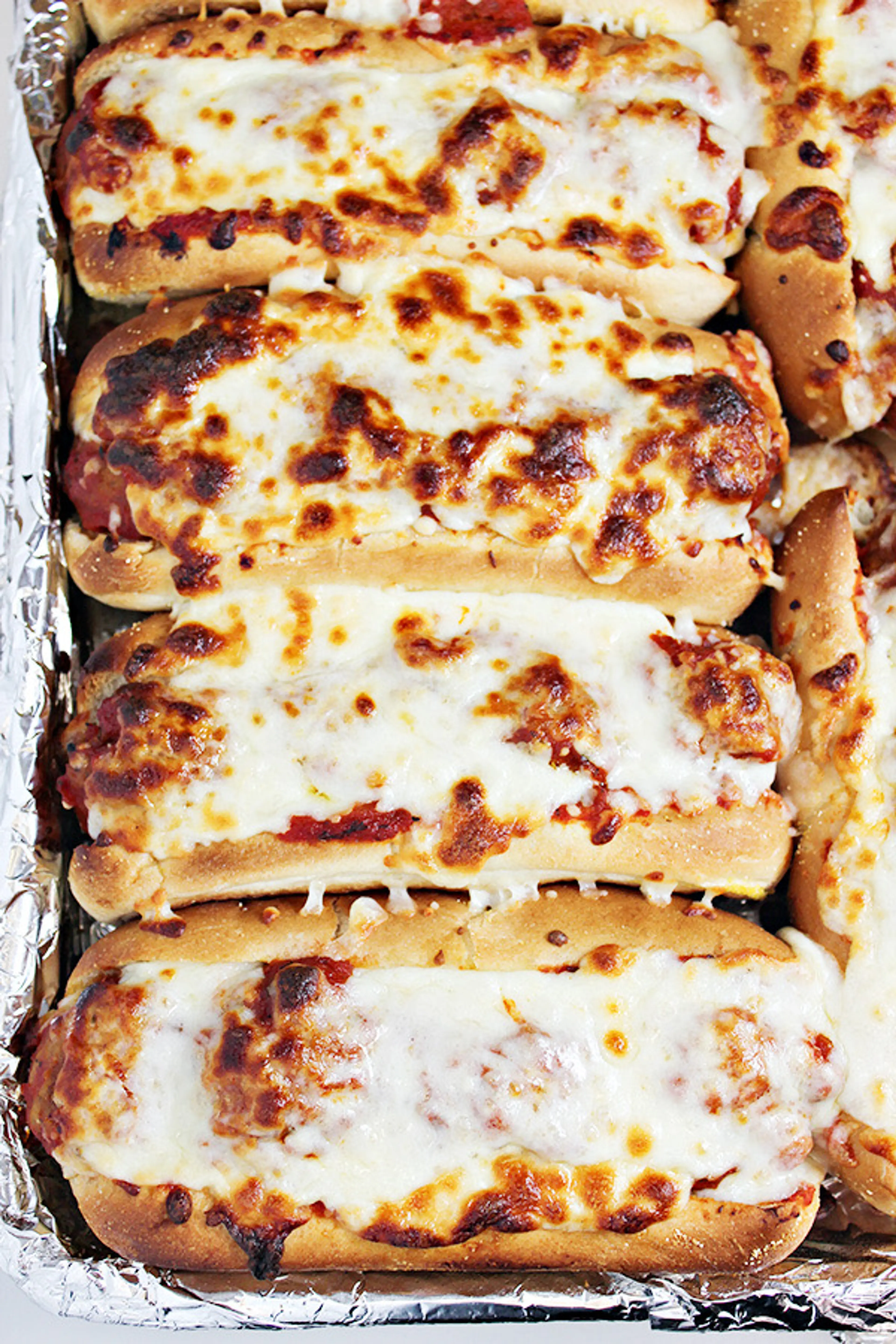 Oven Baked Meatball Sandwiches