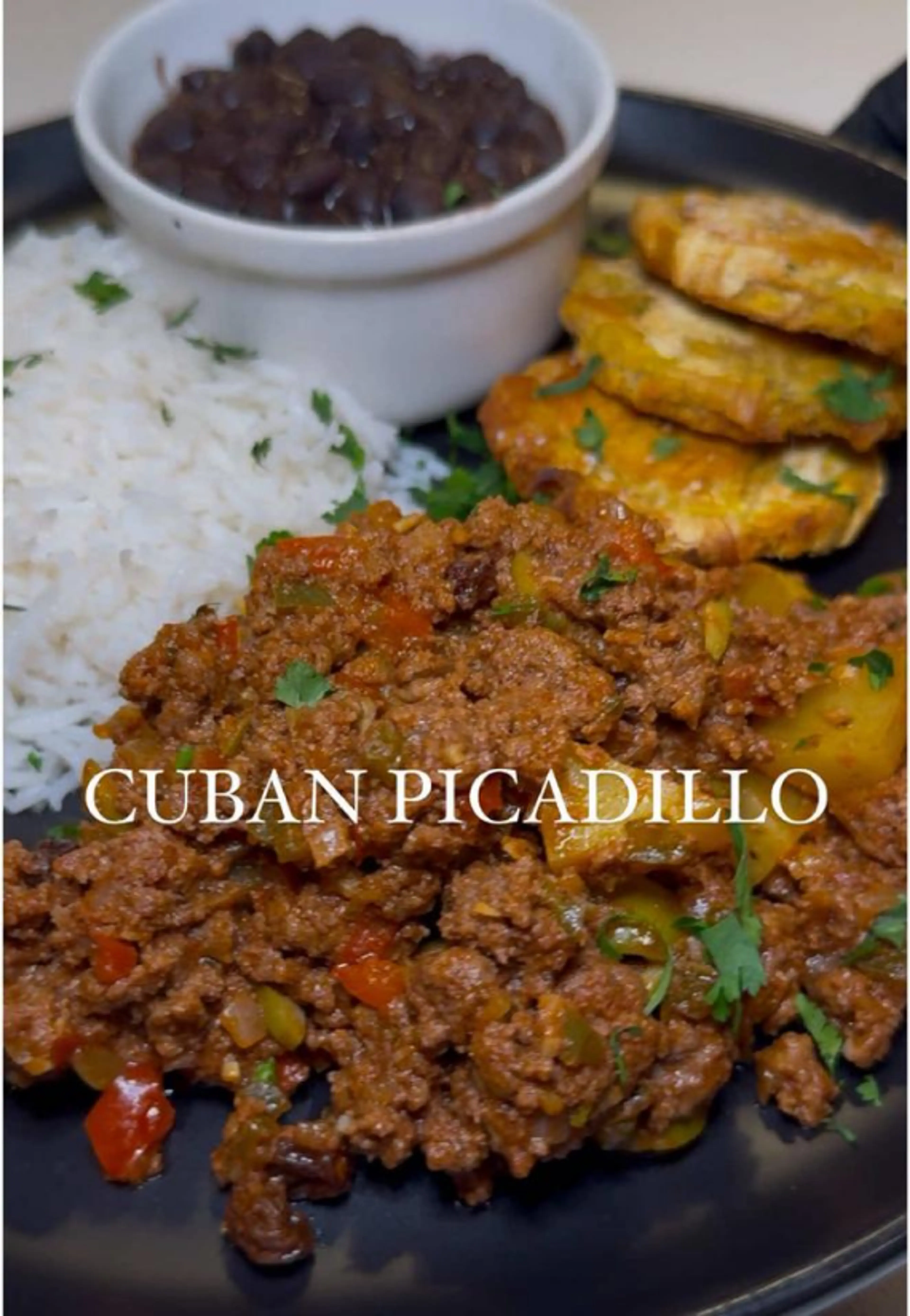 Authentic Cuban Picadillo