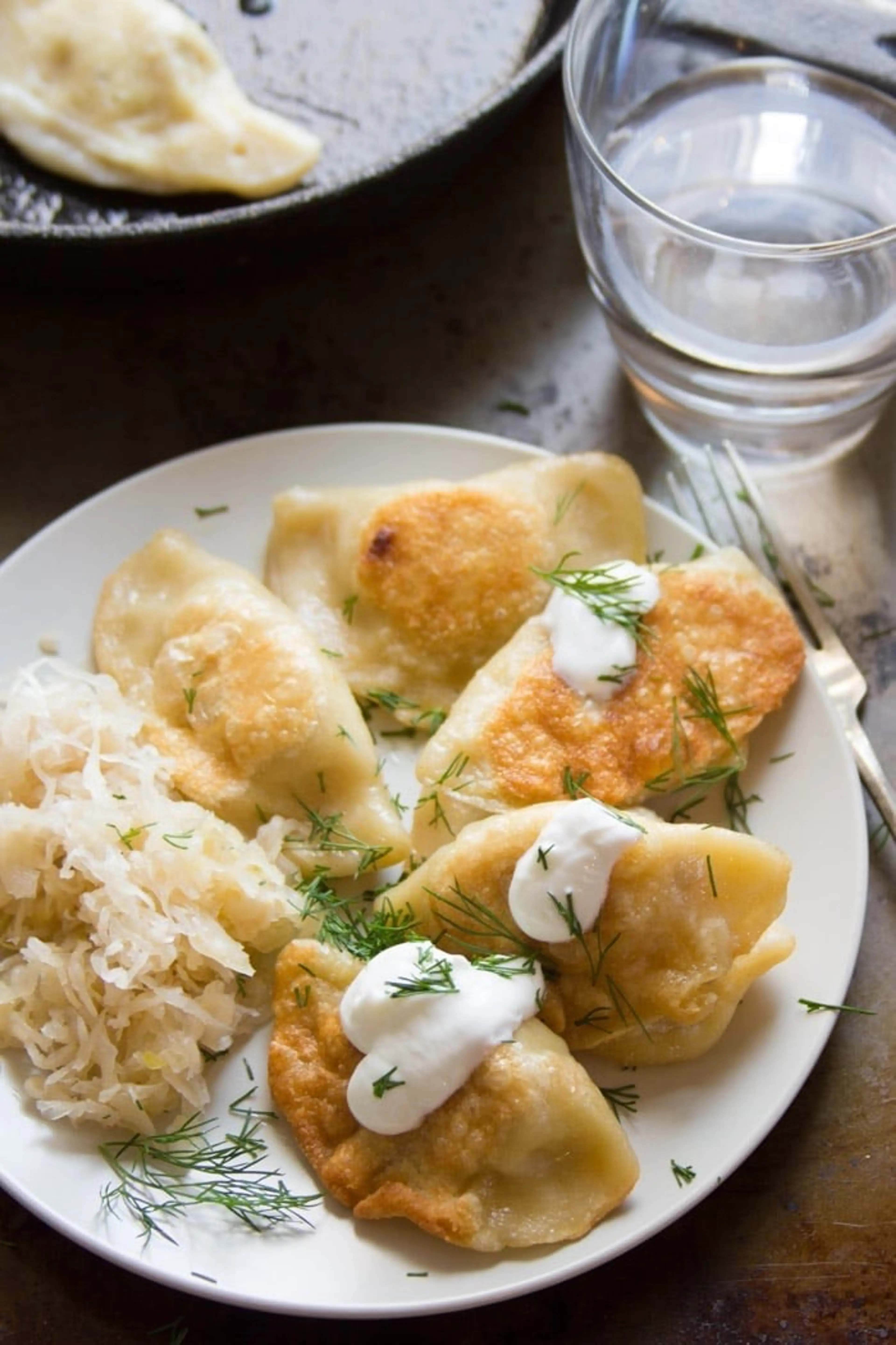 Caramelized Onion & Potato Vegan Pierogies