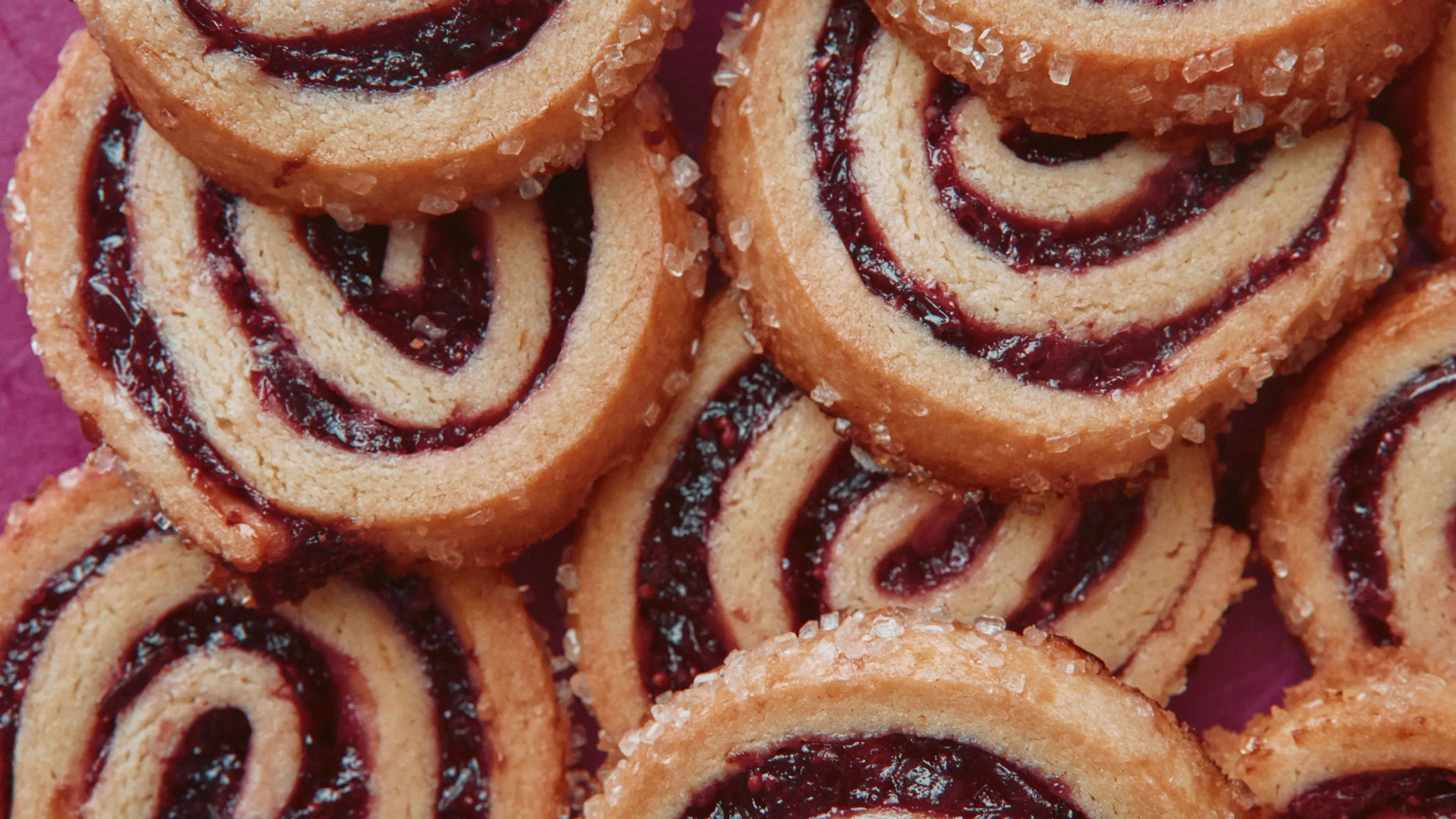 Cranberry-Wine Swirl Cookies