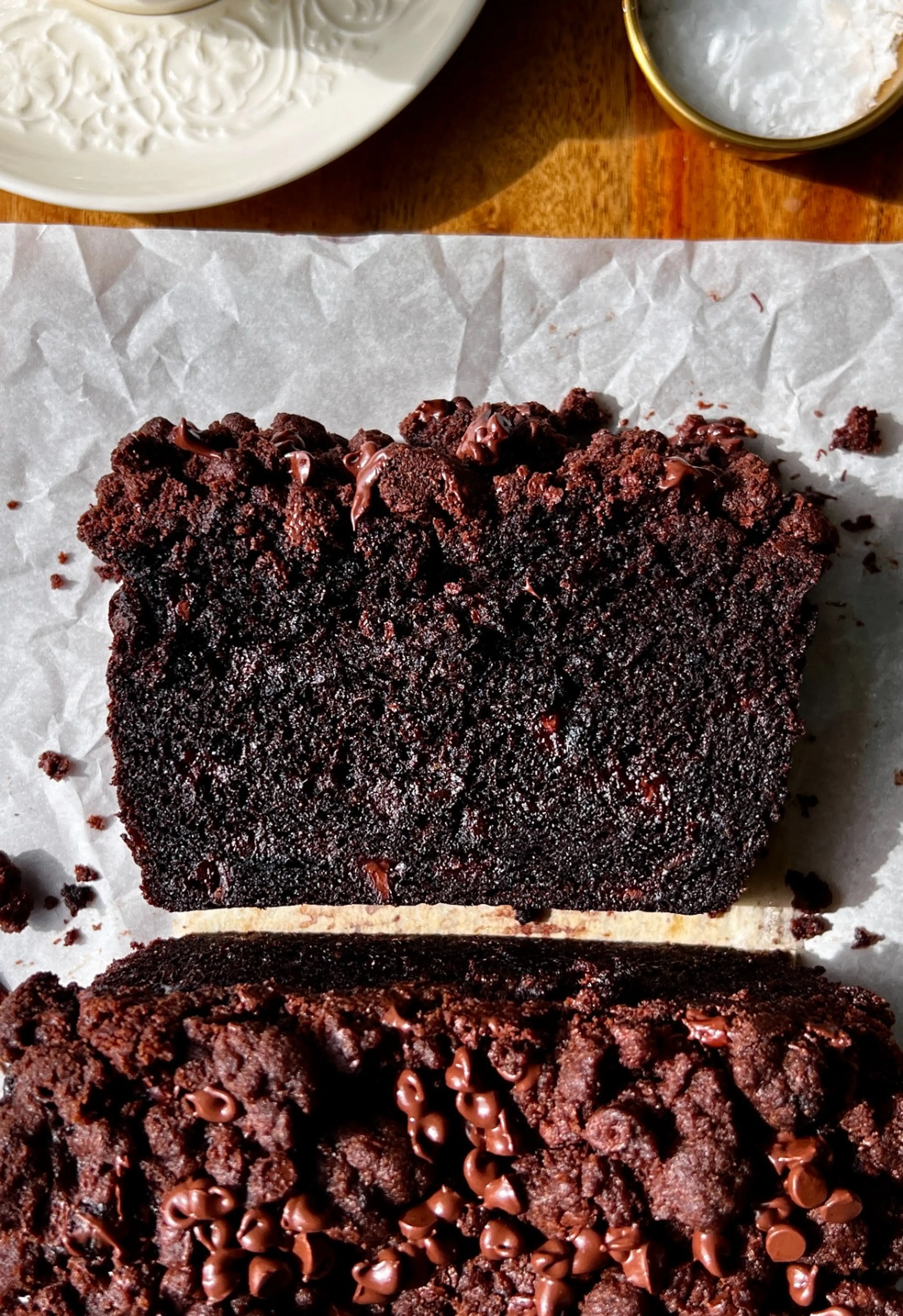 Double Chocolate Crumb Banana Bread (with Brown Butter)