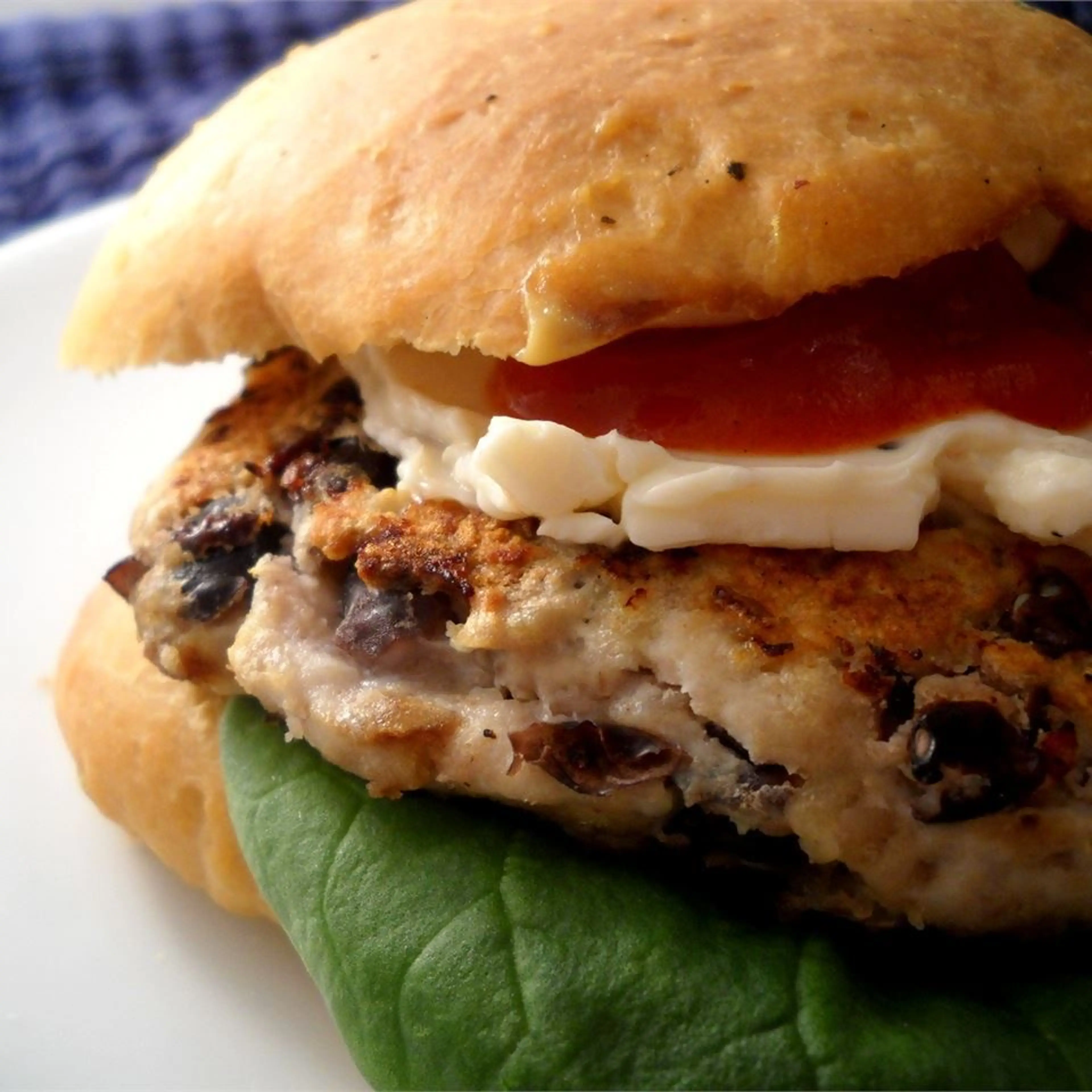 Black Bean Turkey Burgers