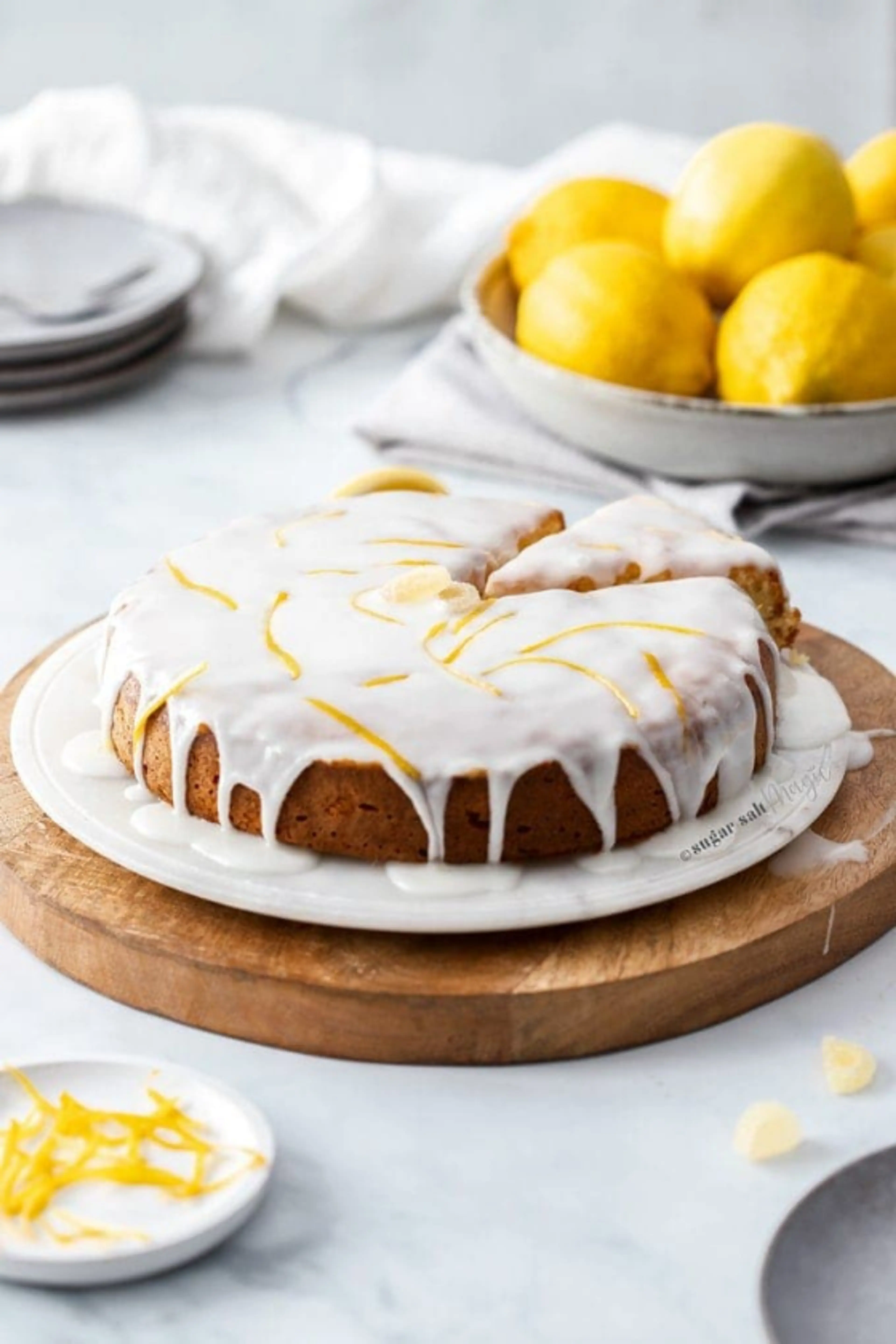 Flourless Lemon Cake (Gluten Free)