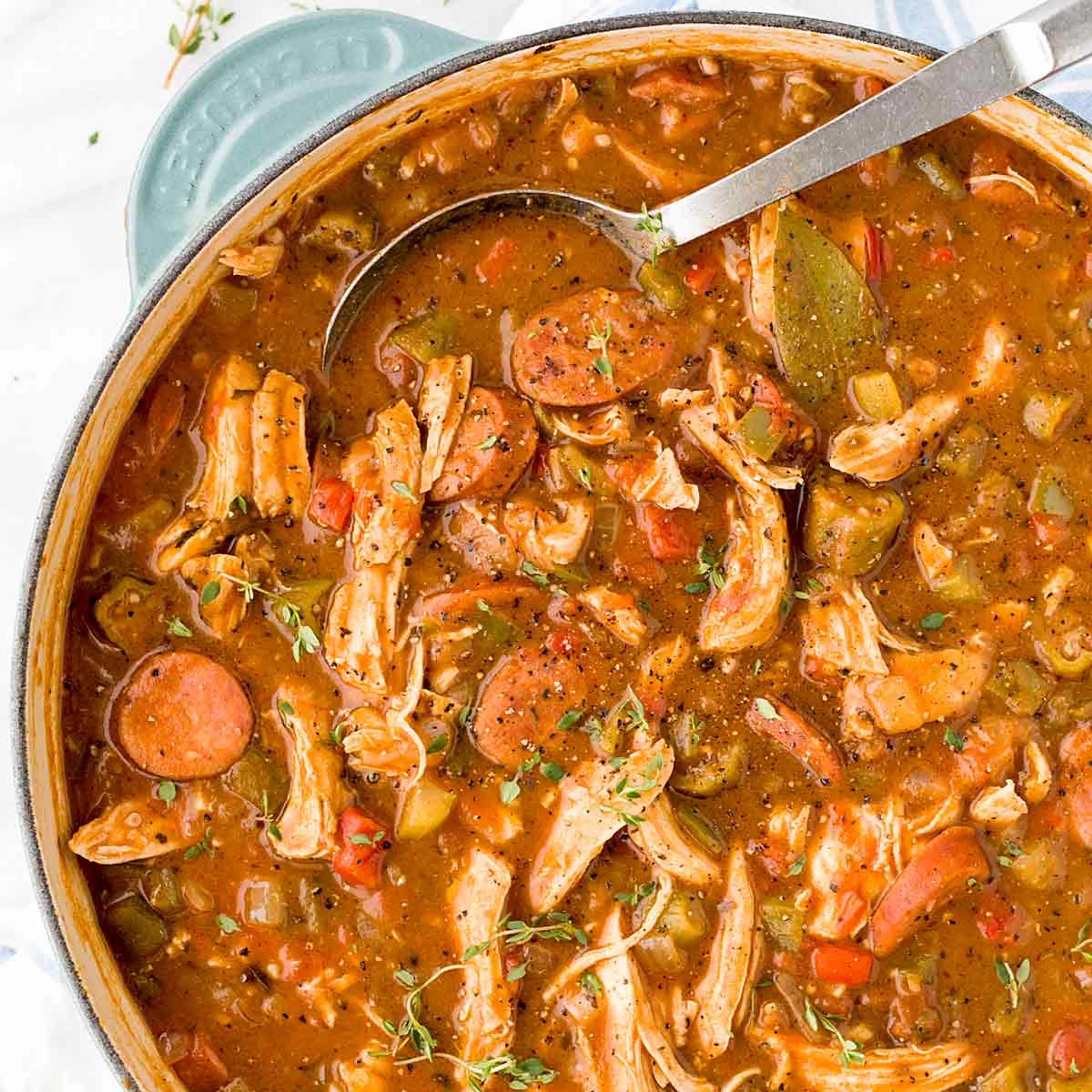 Chicken Andouille Sausage Gumbo