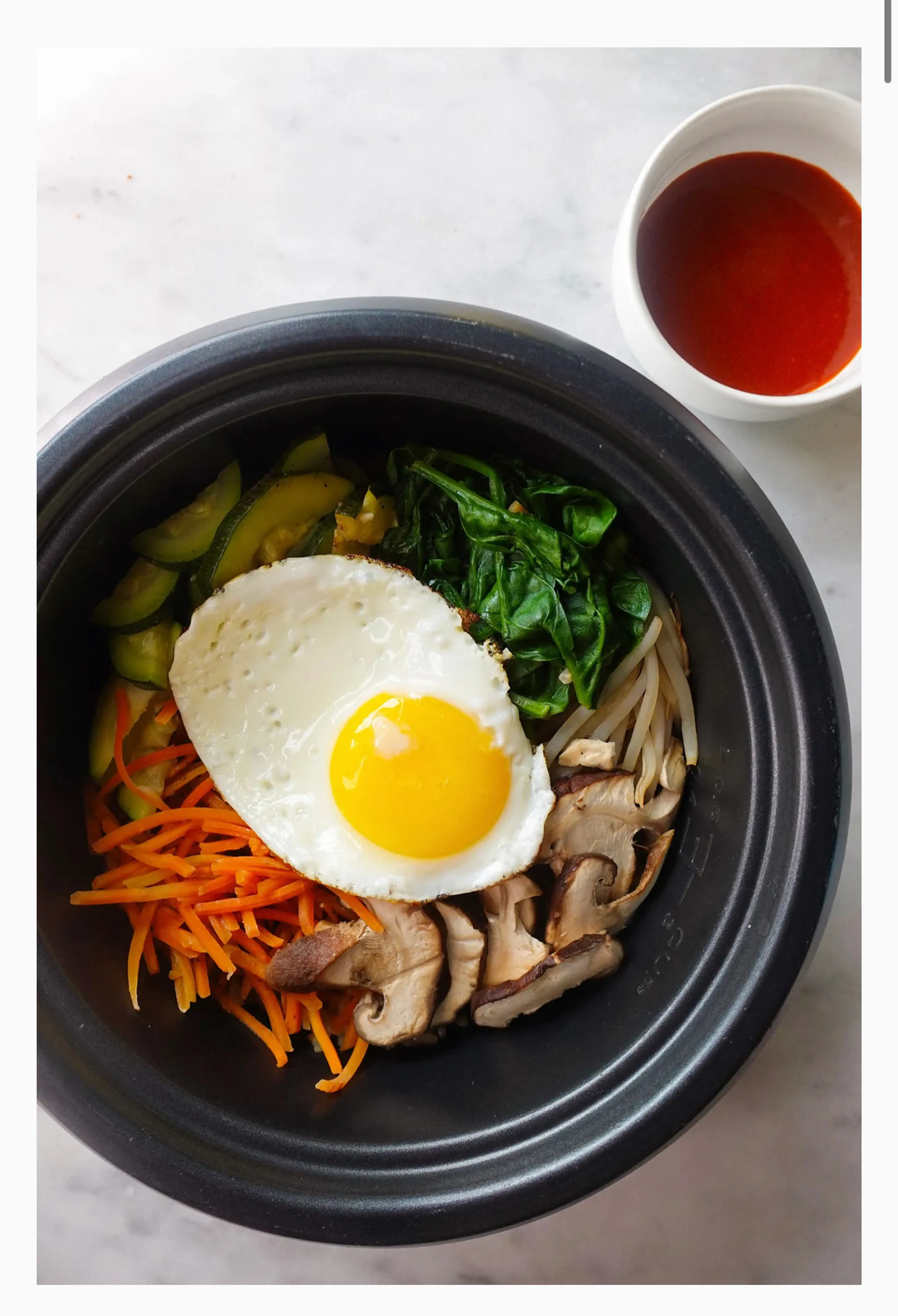 Rice Cooker Bibimbap