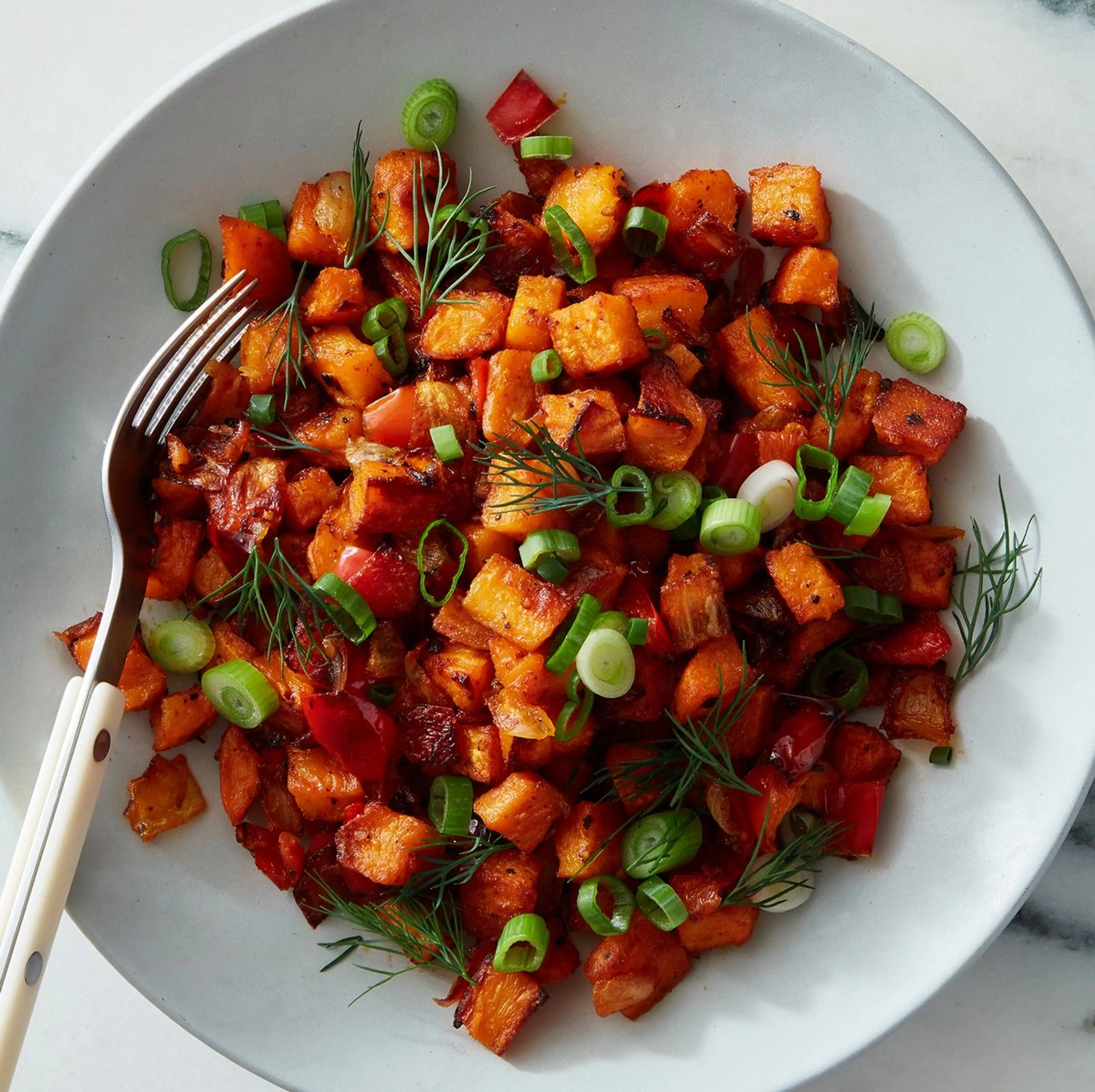 Air Fryer Sweet Potato Hash