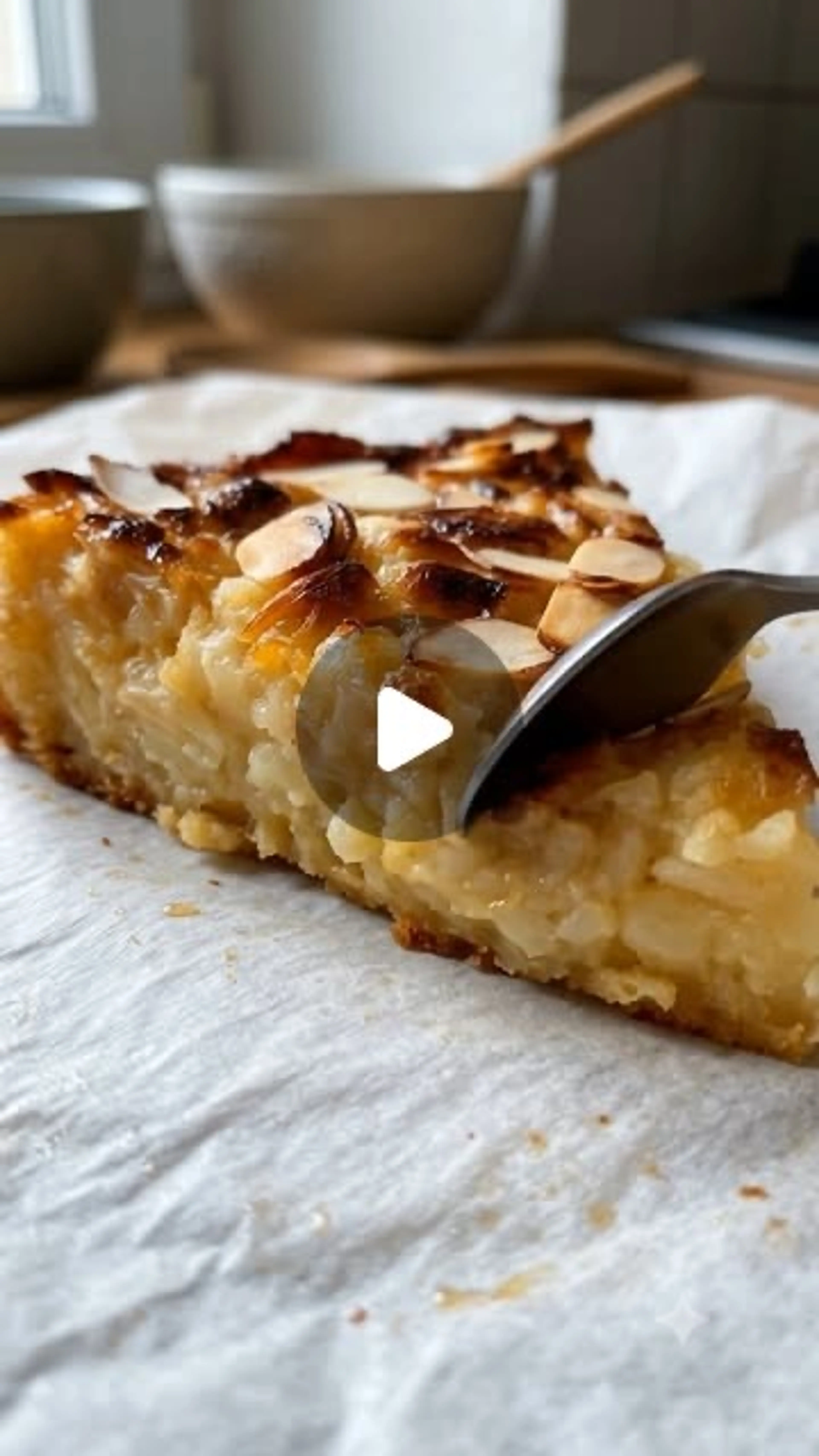 Flourless Apple & Almond Tart