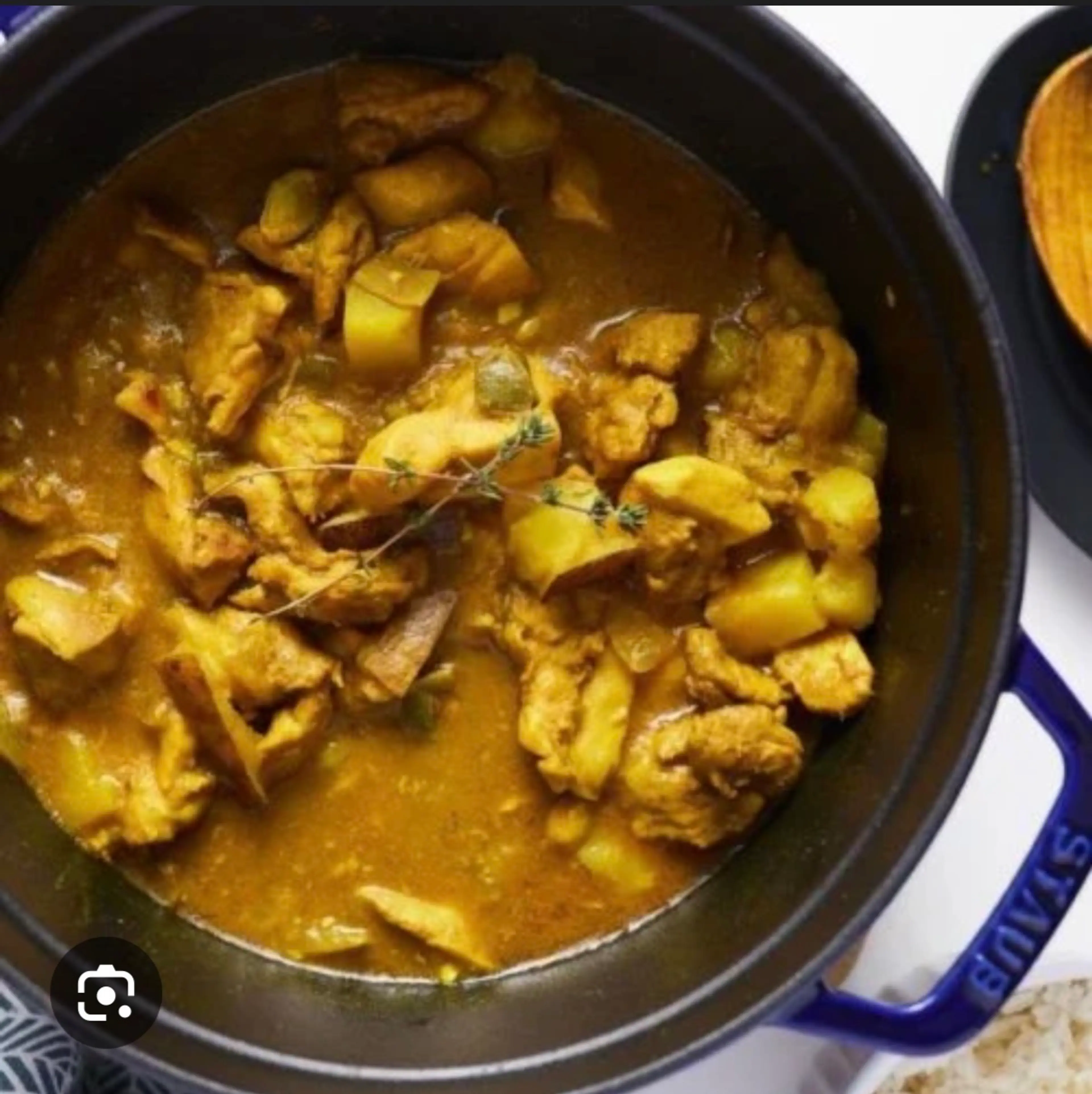 Grandma Marilyn’s Chicken Curry