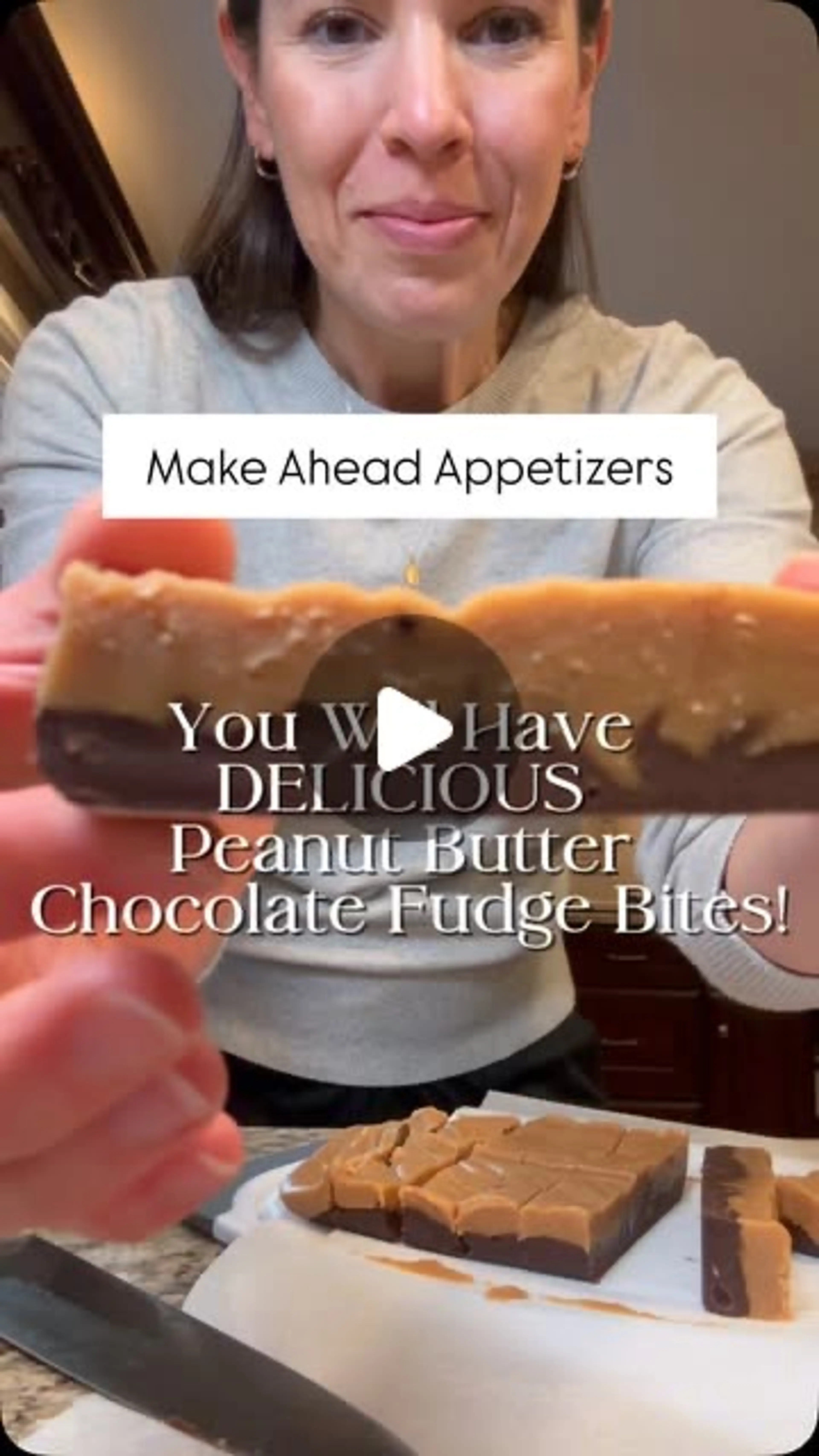 Quick Chocolate Peanut Butter Fudge