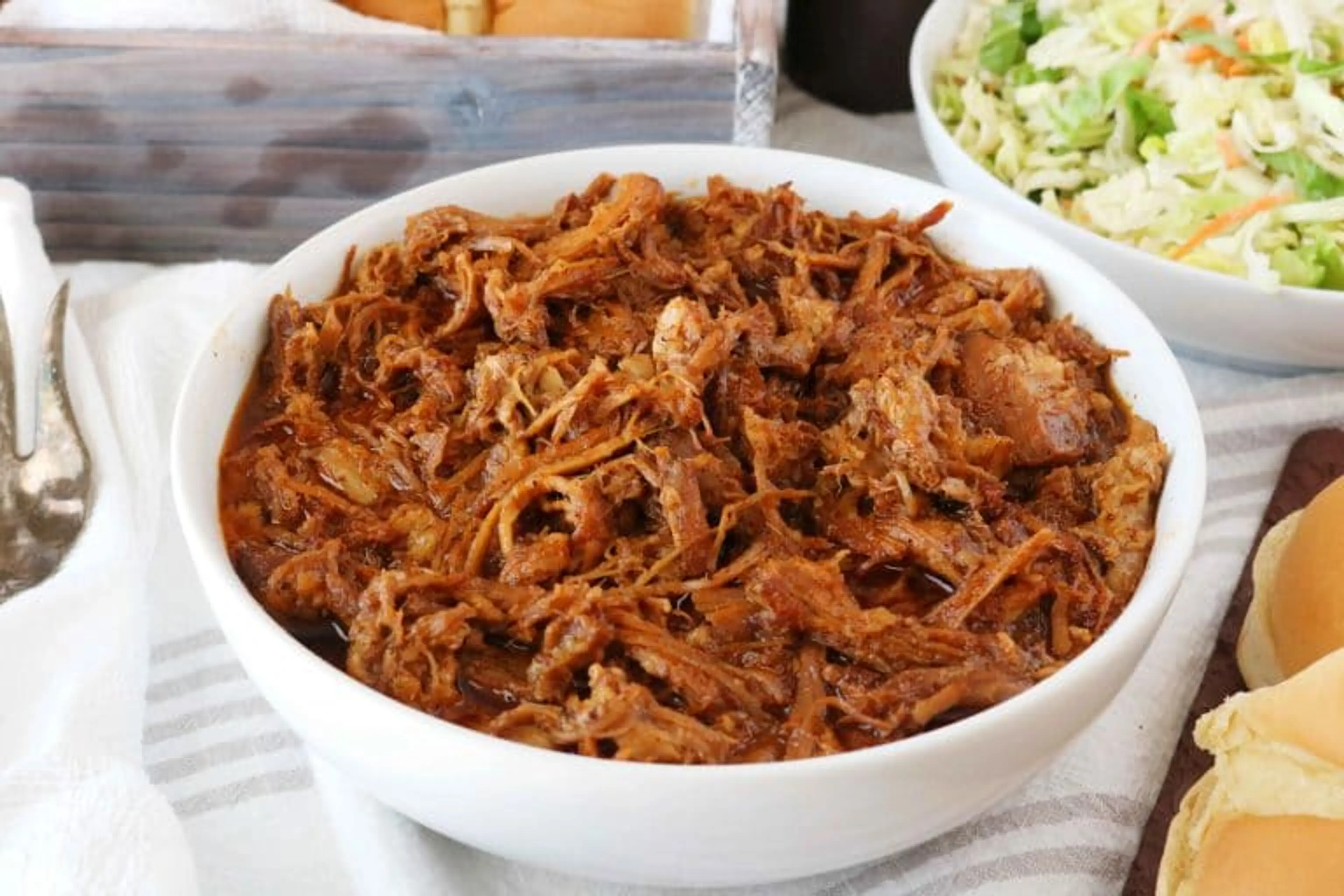 BBQ Pulled Pork in the Slow Cooker