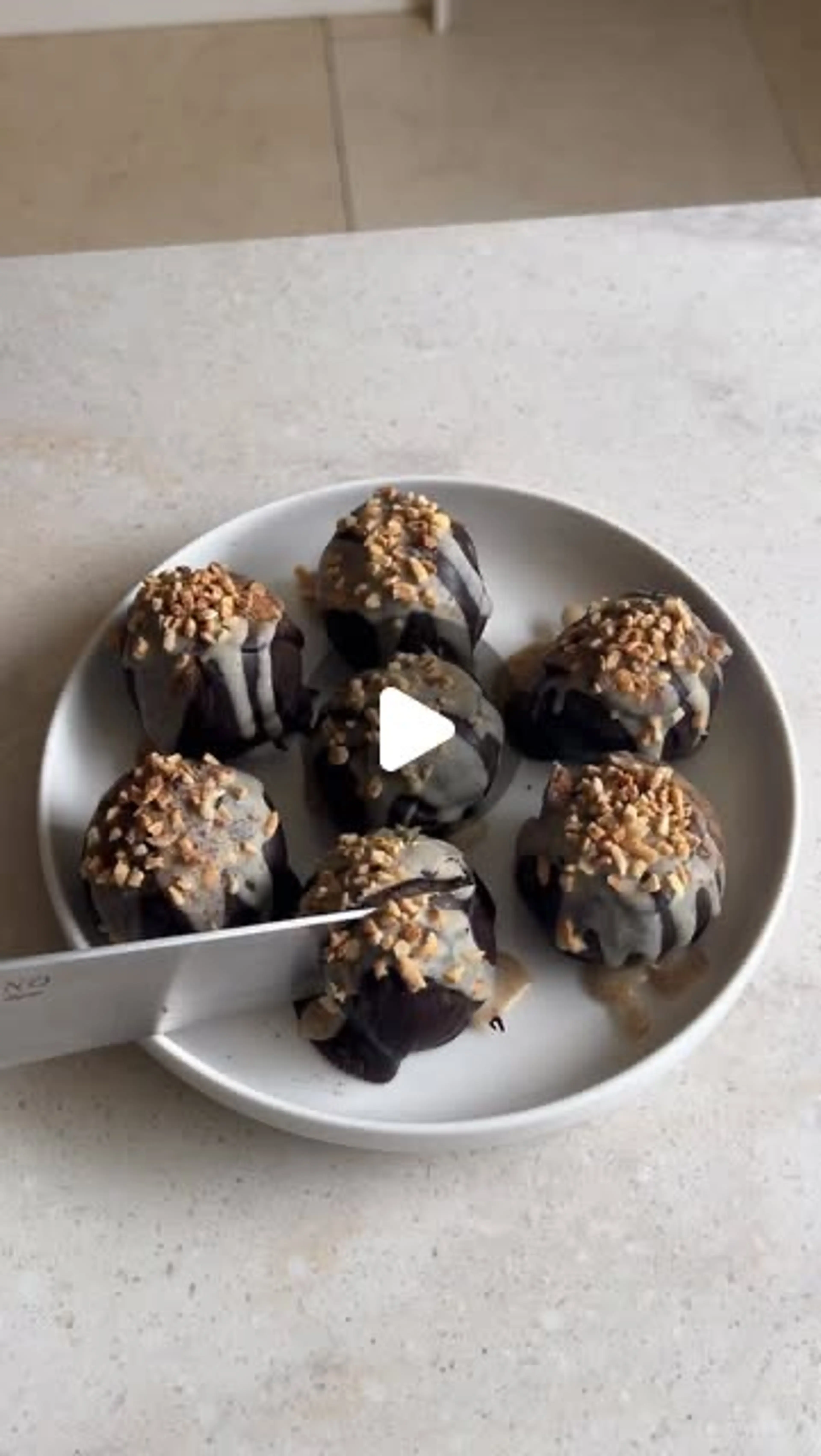 Gingerbread Banana Balls